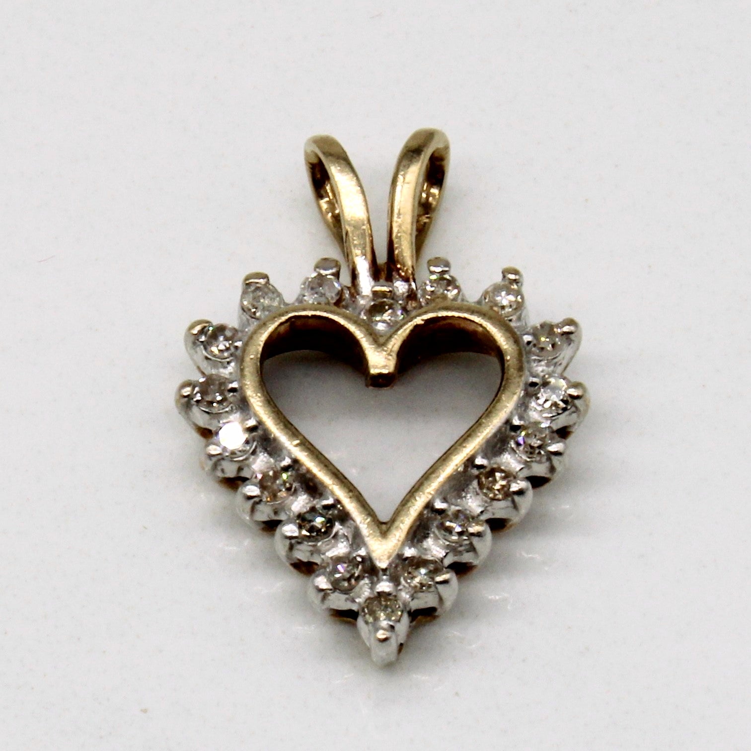 Diamond Heart Pendant | 0.11ctw |