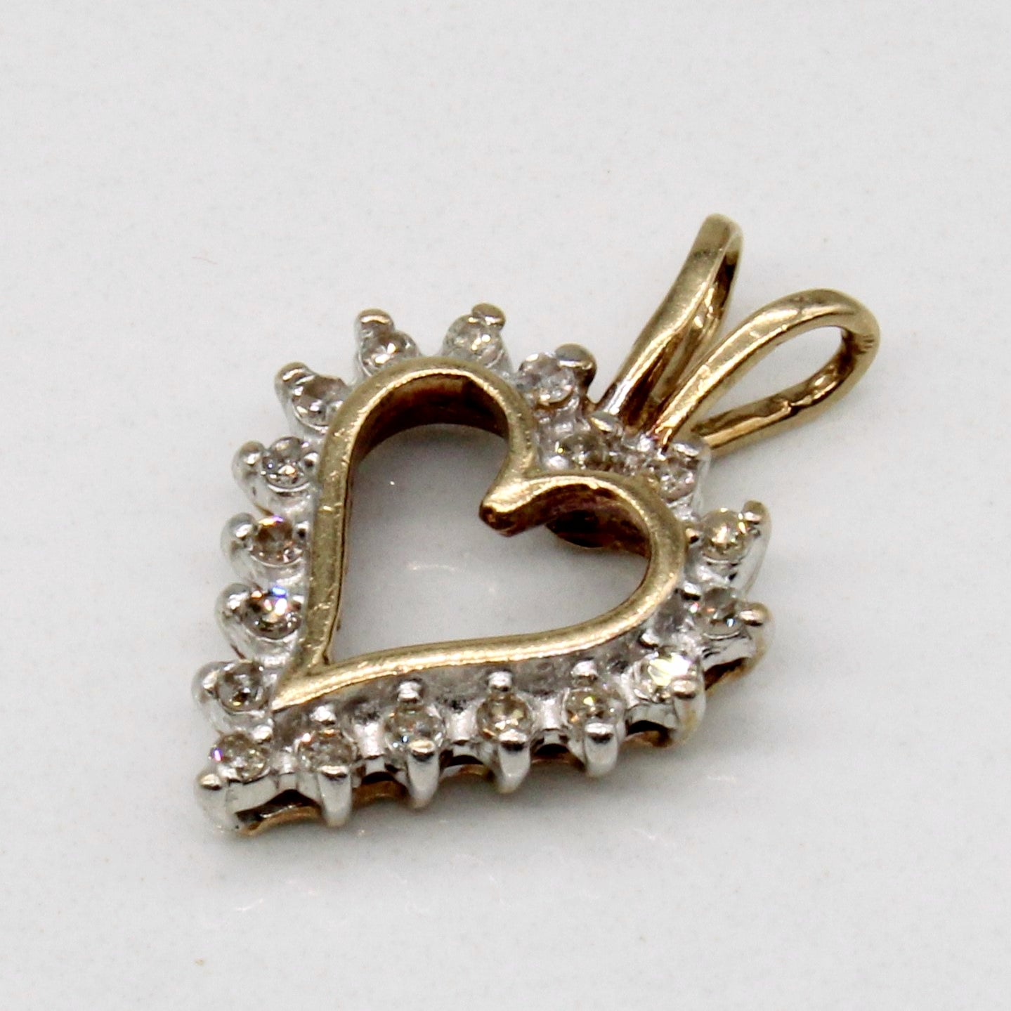 Diamond Heart Pendant | 0.11ctw |