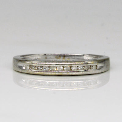 Channel Set Diamond Ring | 0.08ctw | SZ 7 |