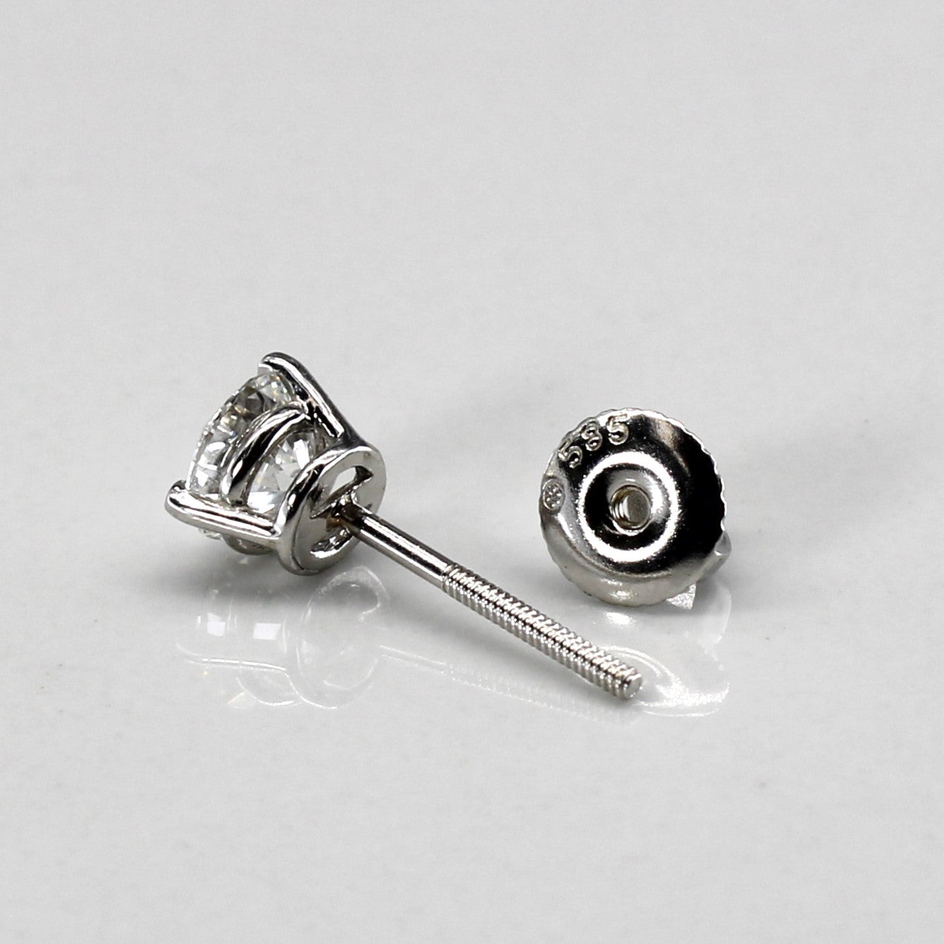 Diamond Stud Earrings | 1.10ctw SI2/I1 H/I |