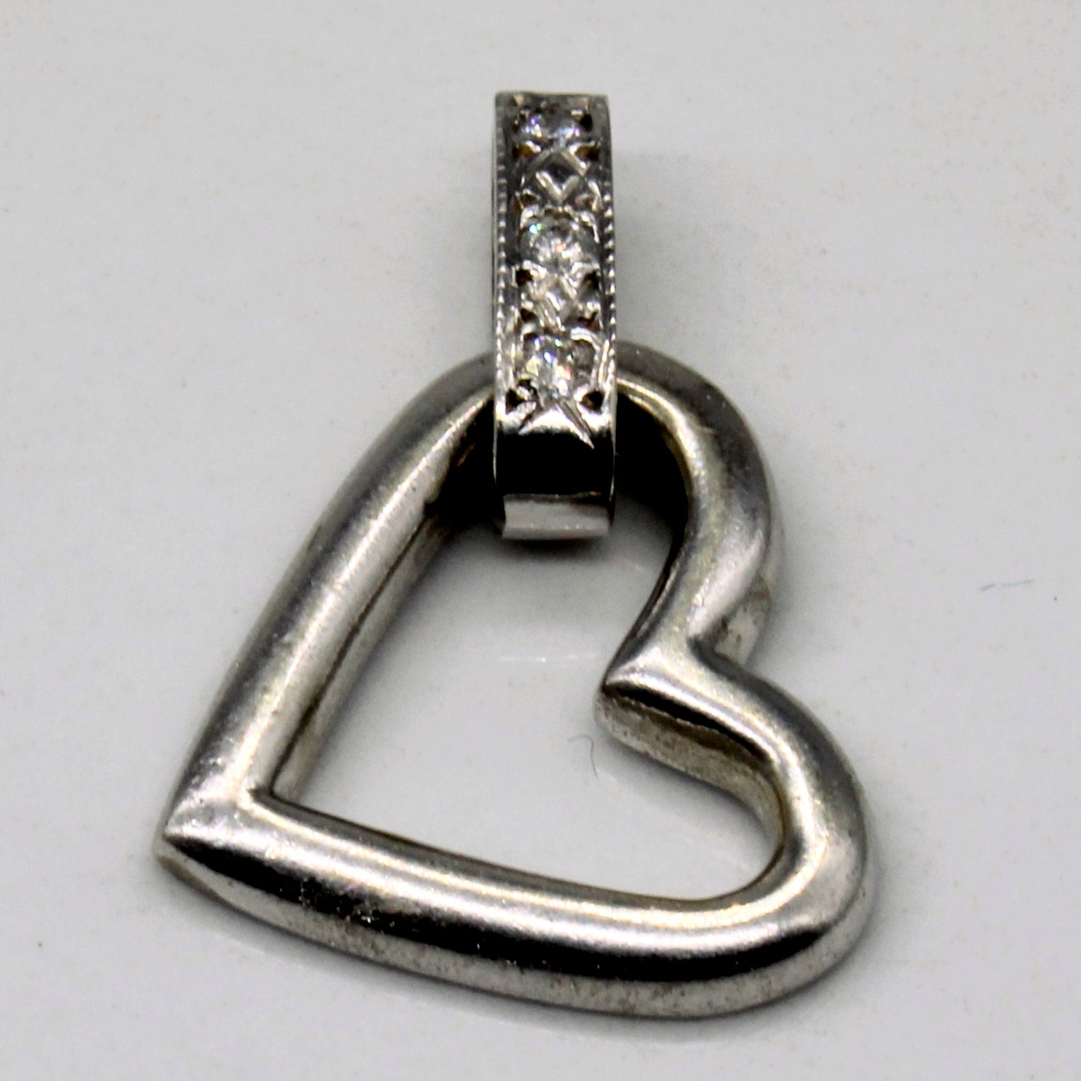 Diamond Heart Pendant | 0.06ctw |