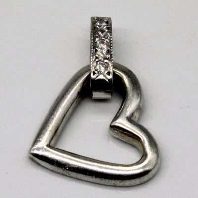 Diamond Heart Pendant | 0.06ctw |