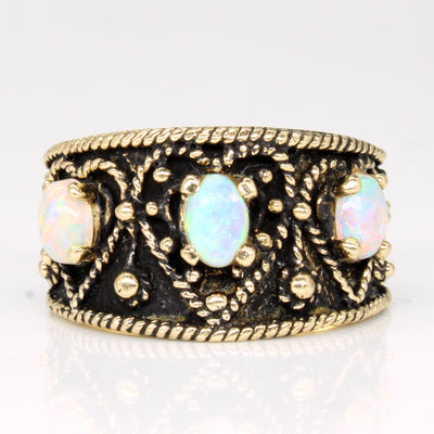 Opal Heart Ring | 0.50ctw | SZ 6 |