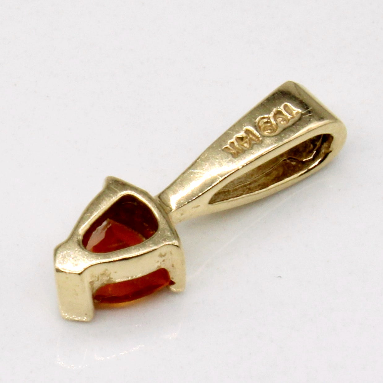 Fire Opal Pendant | 0.23ct |