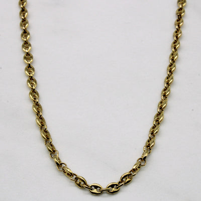 14k Yellow Gold Chain | 22