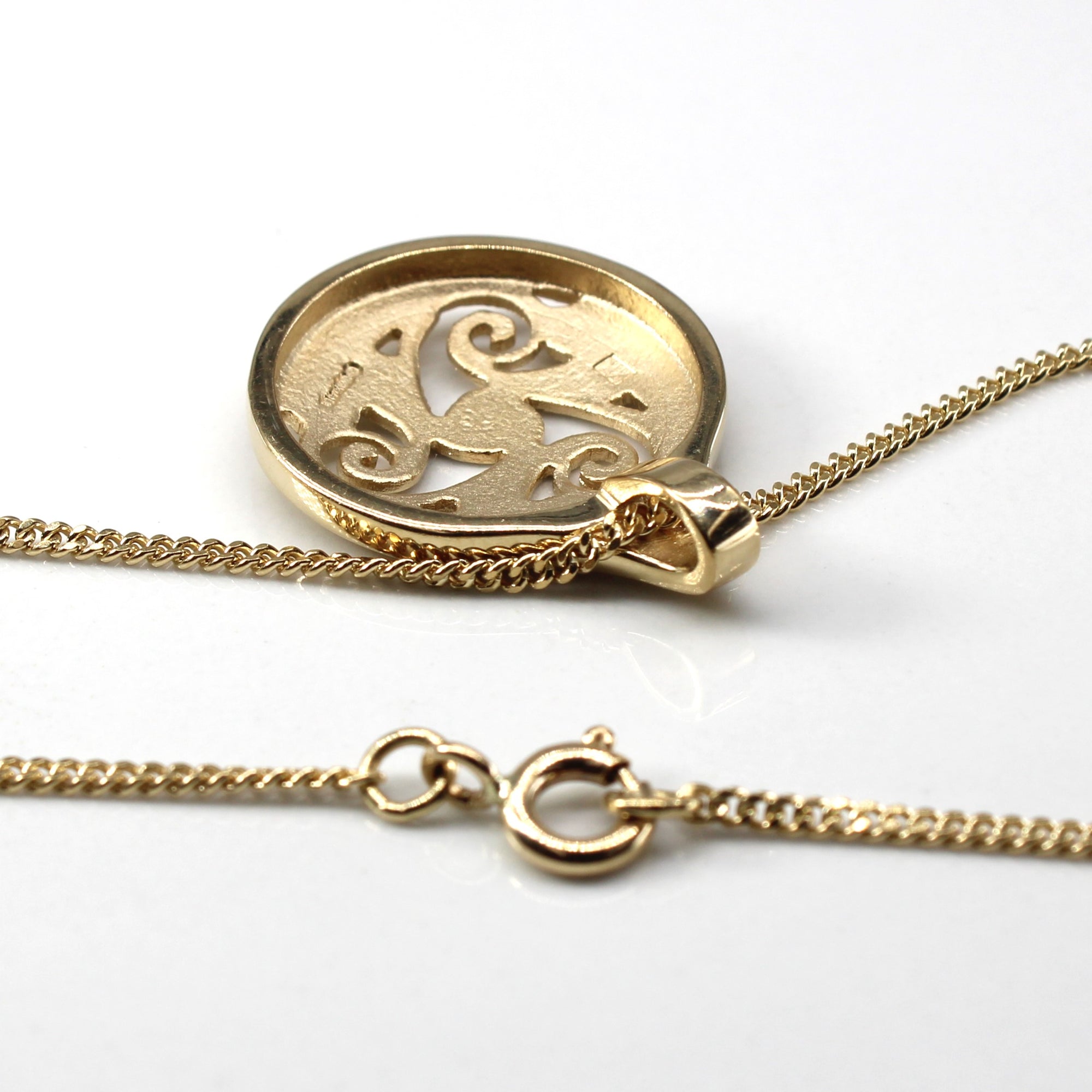 Filigree Pendant Necklace | 16