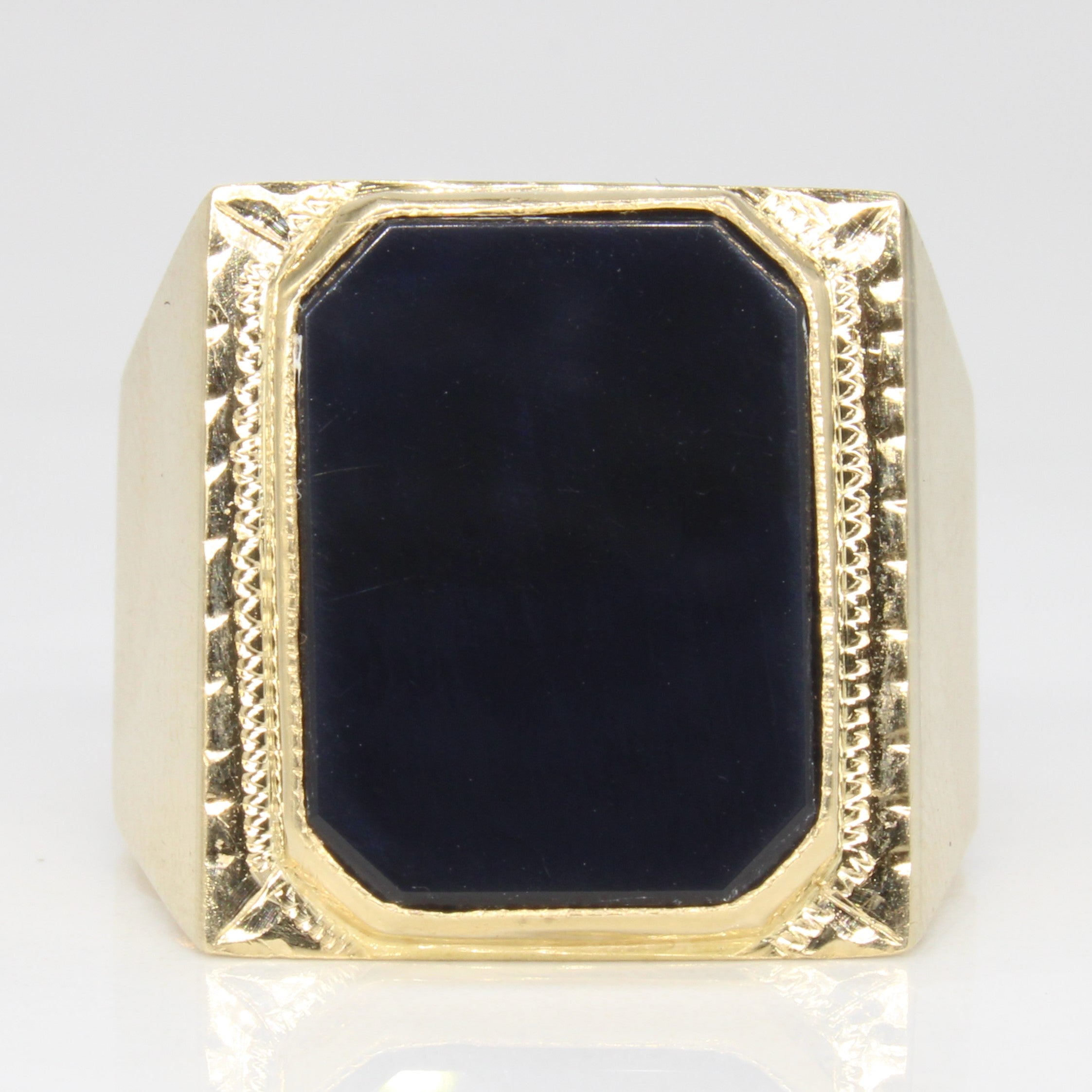 Onyx Cocktail Ring | 2.20ct | SZ 9.75 |