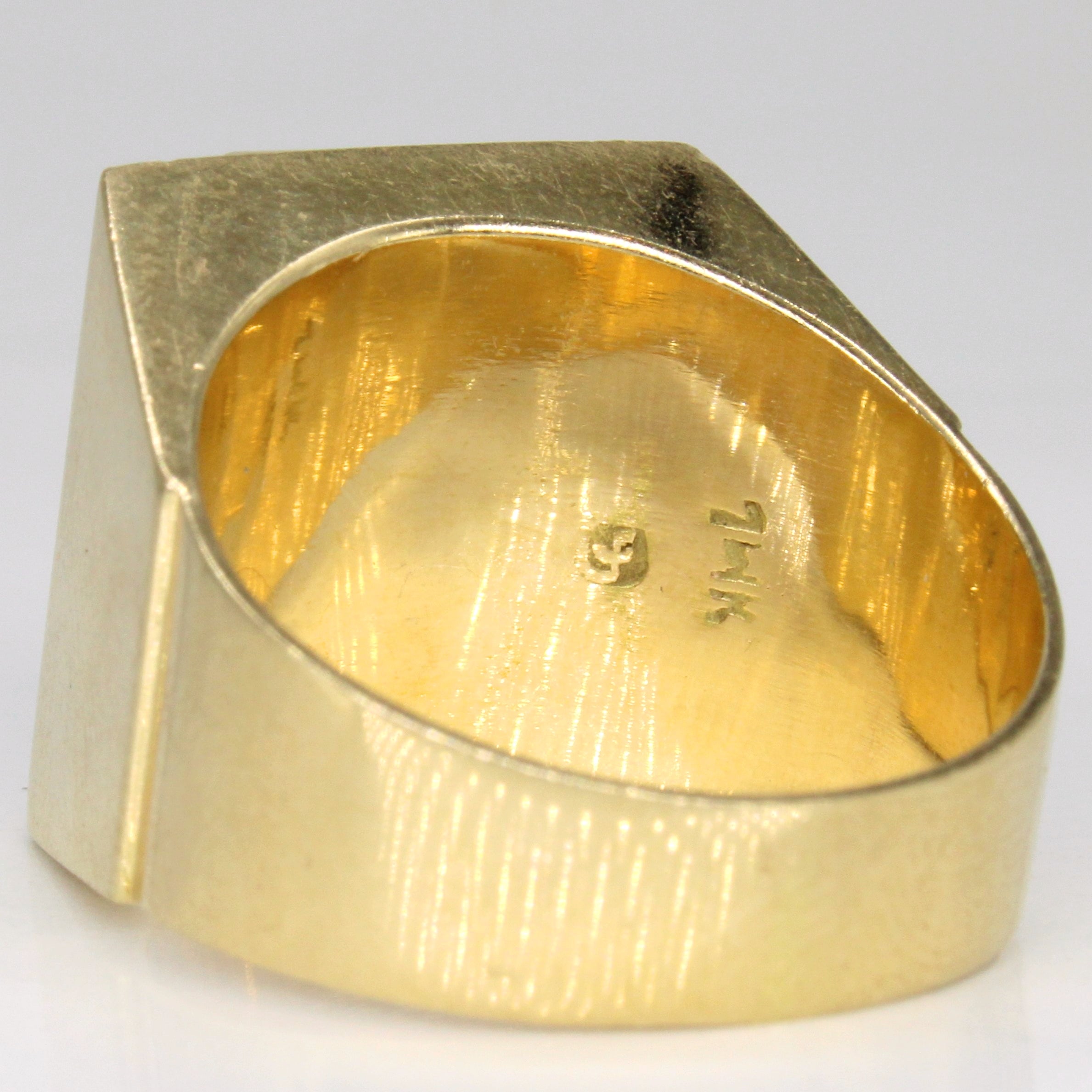 Onyx Cocktail Ring | 2.20ct | SZ 9.75 |