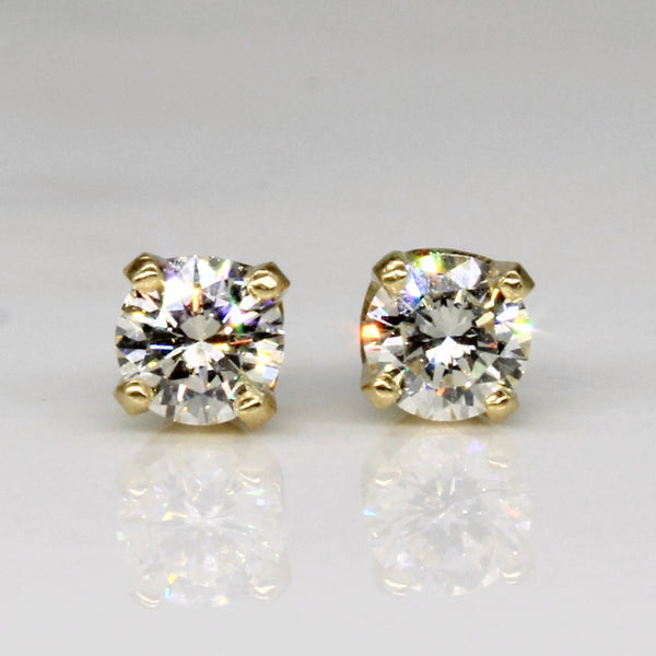 Diamond Stud Earrings | 0.42ctw |