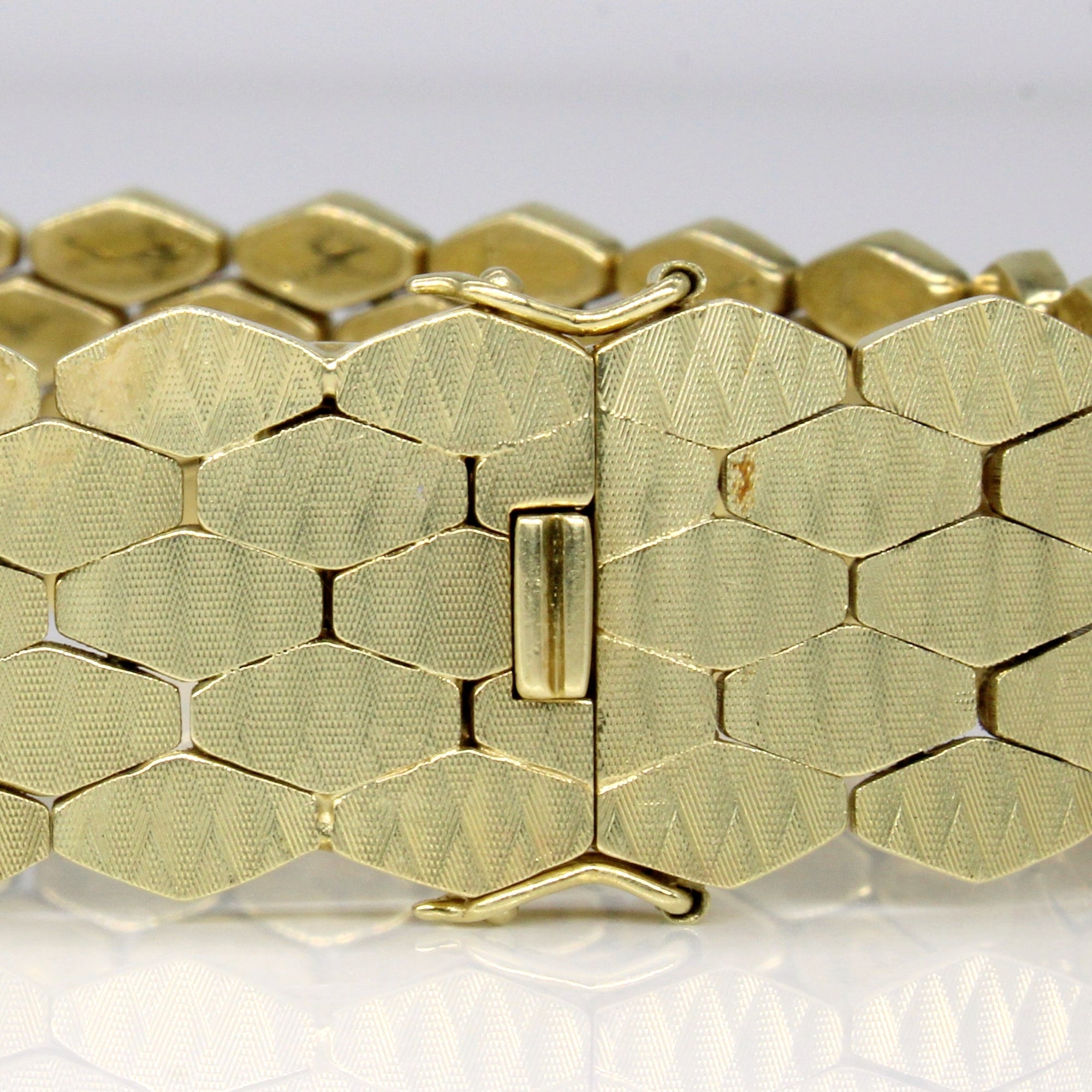 14k Yellow Gold Bracelet | 7.5