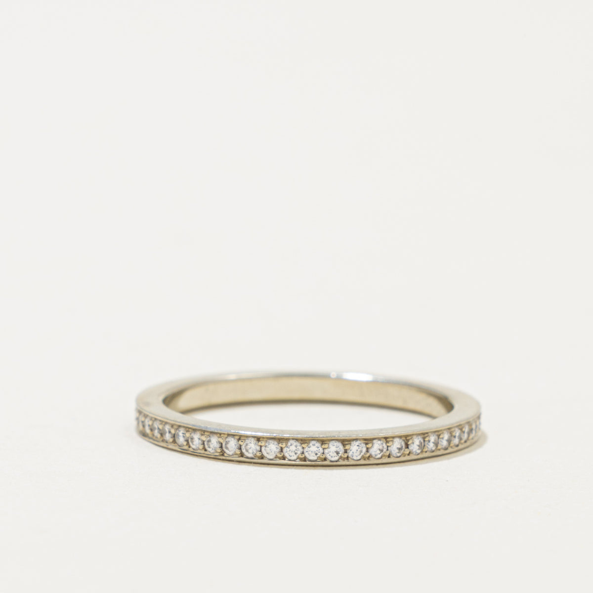 19k Eternity Diamond Band | 0.13ctw | 1.73mm | SZ 6