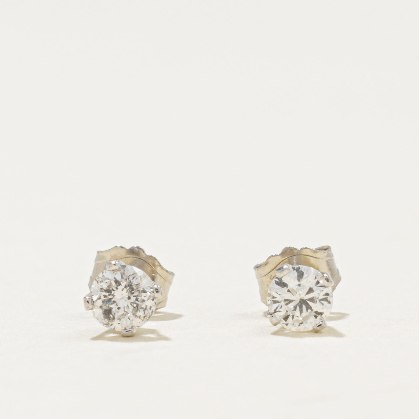 14k Diamond Petite Stud Earrings | 0.28ctw