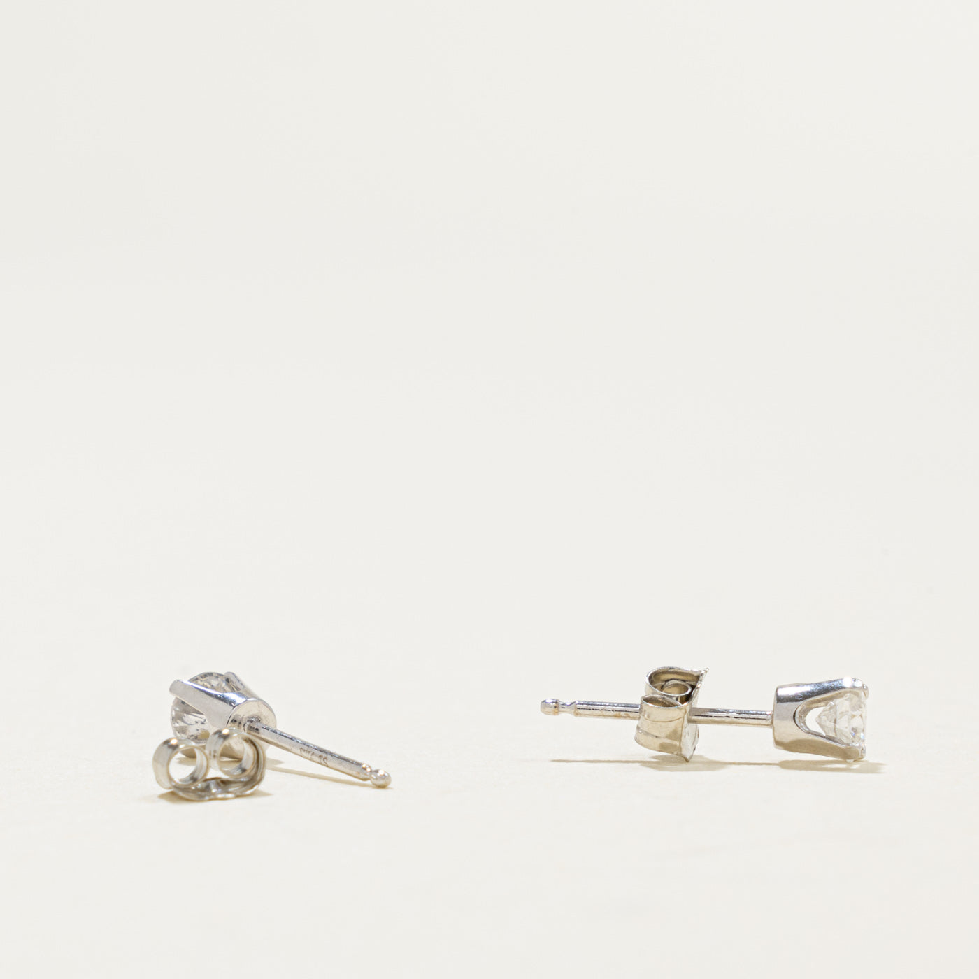 14k Diamond Petite Stud Earrings | 0.28ctw