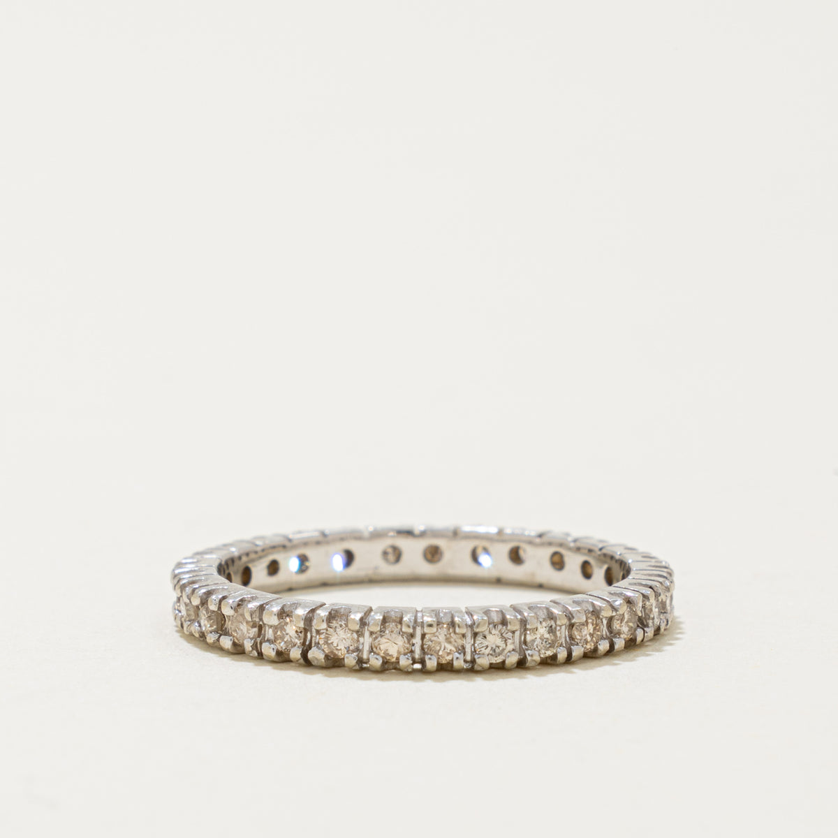 14k Eternity Diamond Band | 0.43ctw | 2.50mm | SZ 7