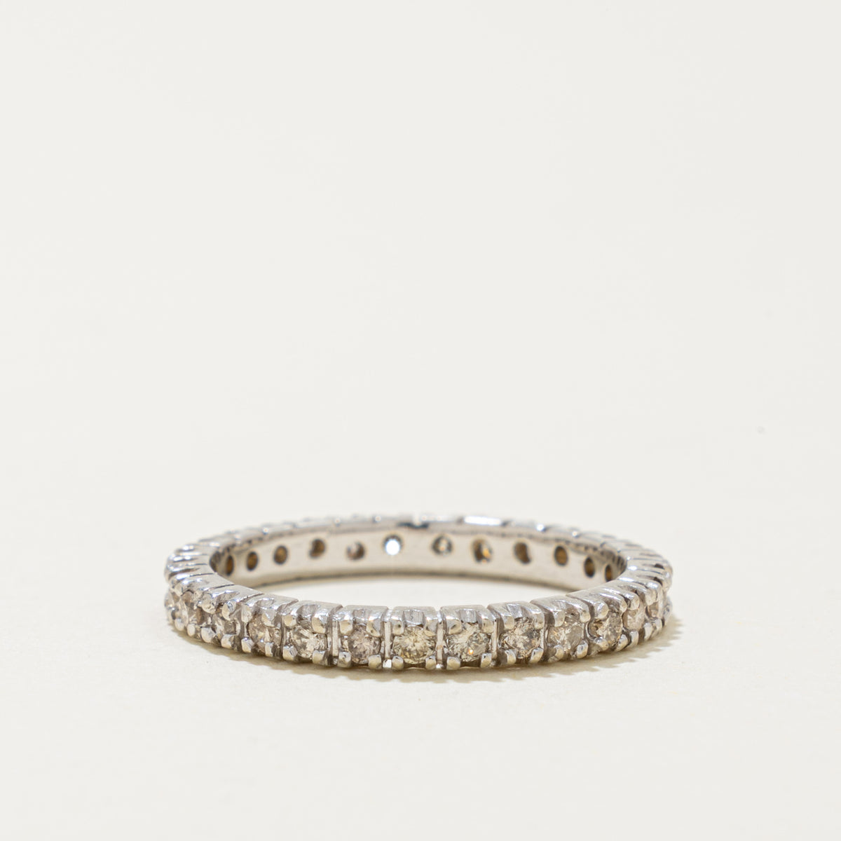 14k Eternity Diamond Band | 0.43ctw | 2.50mm | SZ 7