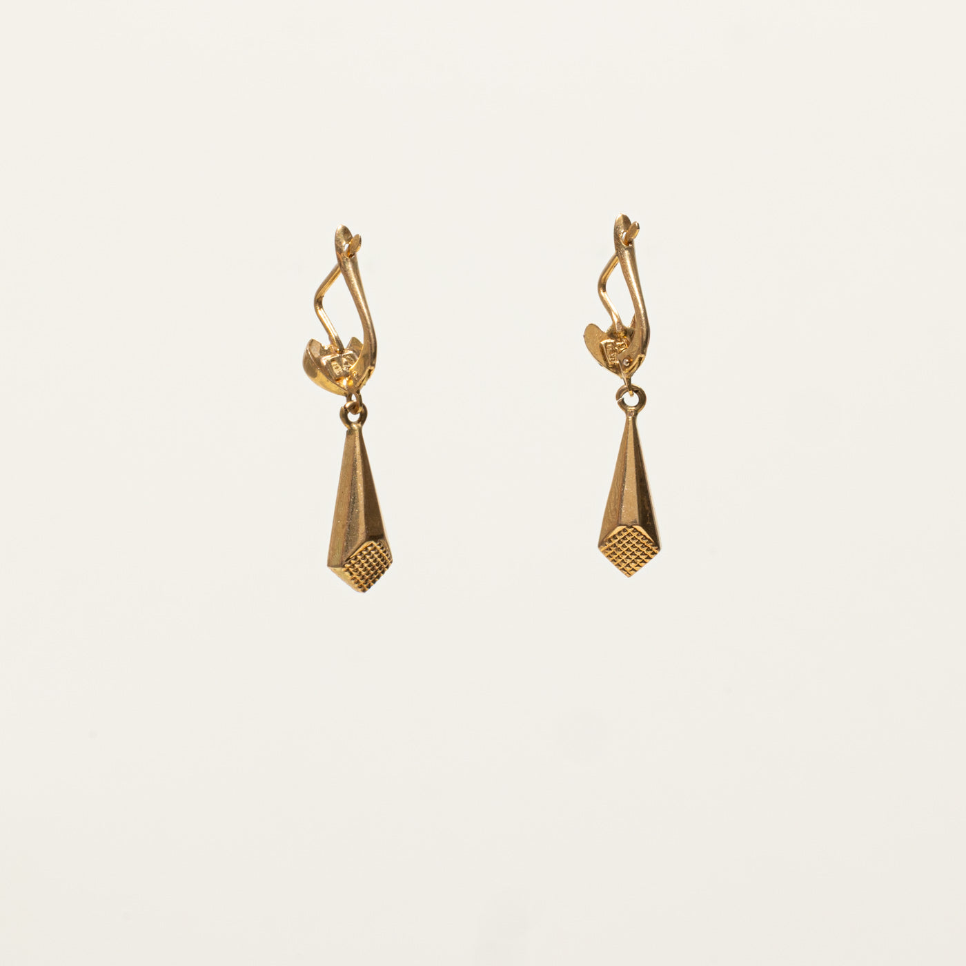 Italian 18k Yellow Earrings