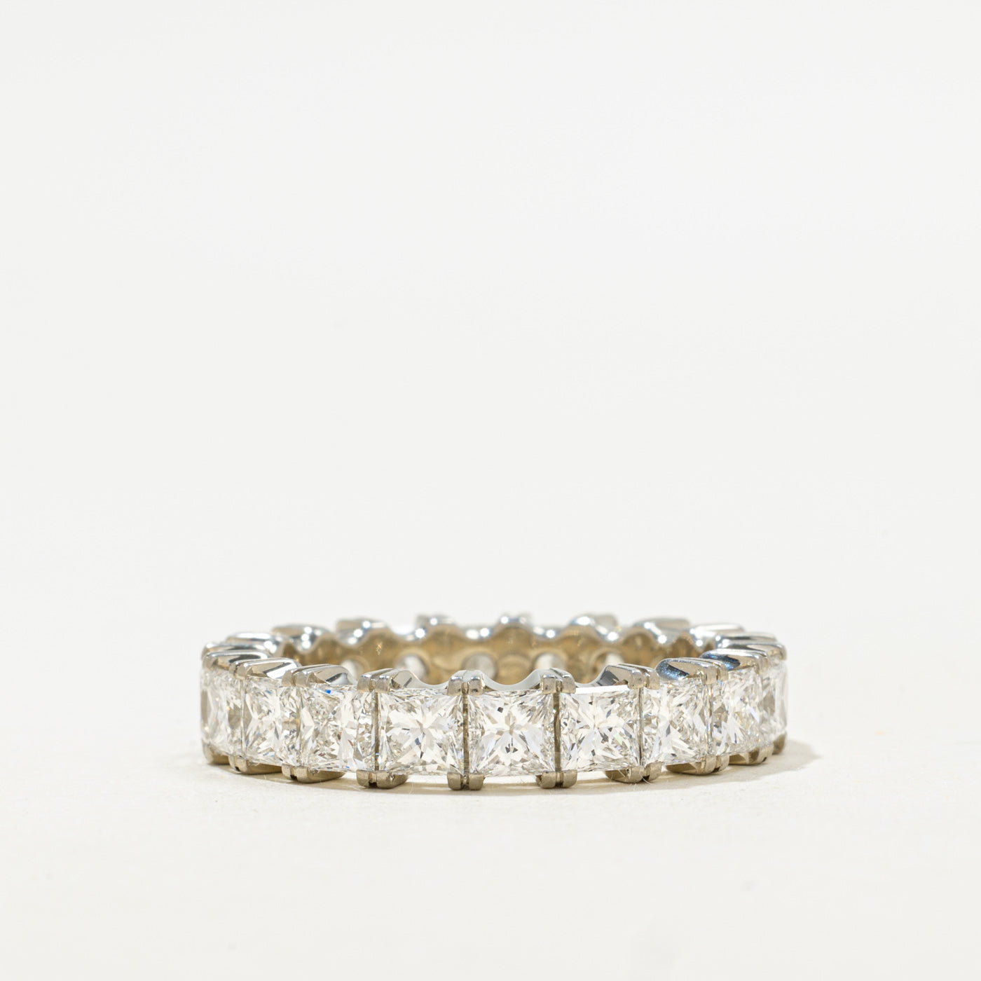 Princess Cut Eternity Diamond Band | 5ctw | Sz 9