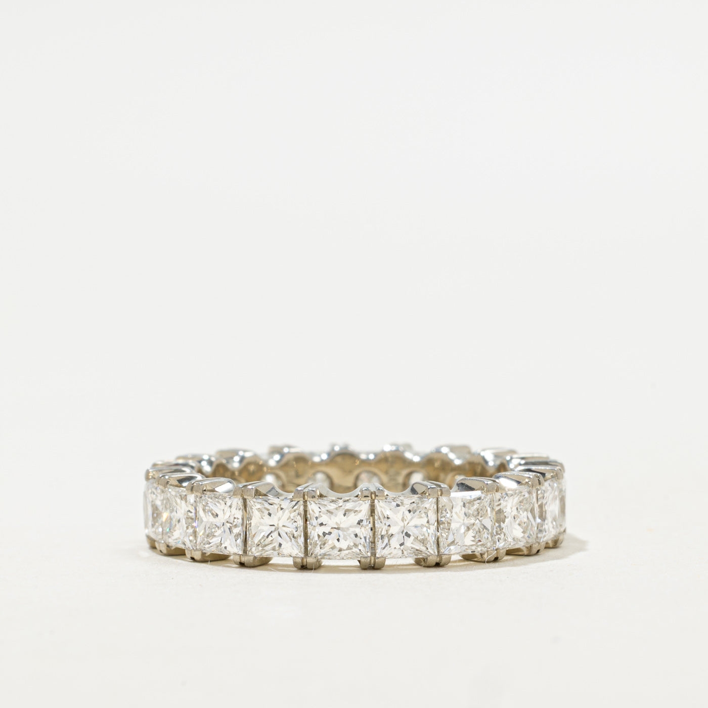 Princess Cut Eternity Diamond Band | 5ctw | Sz 9