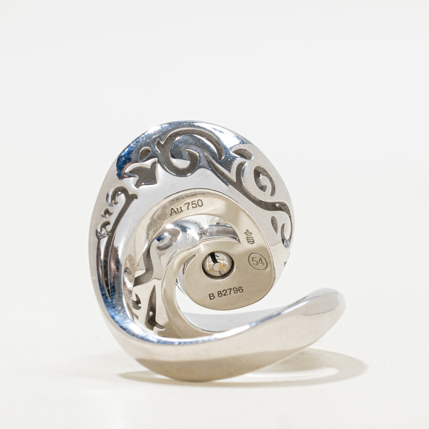 Bague cocktail « De Grisogono » en diamants briolette | 1,50 ct | 0,85 ct | Taille 6,5
