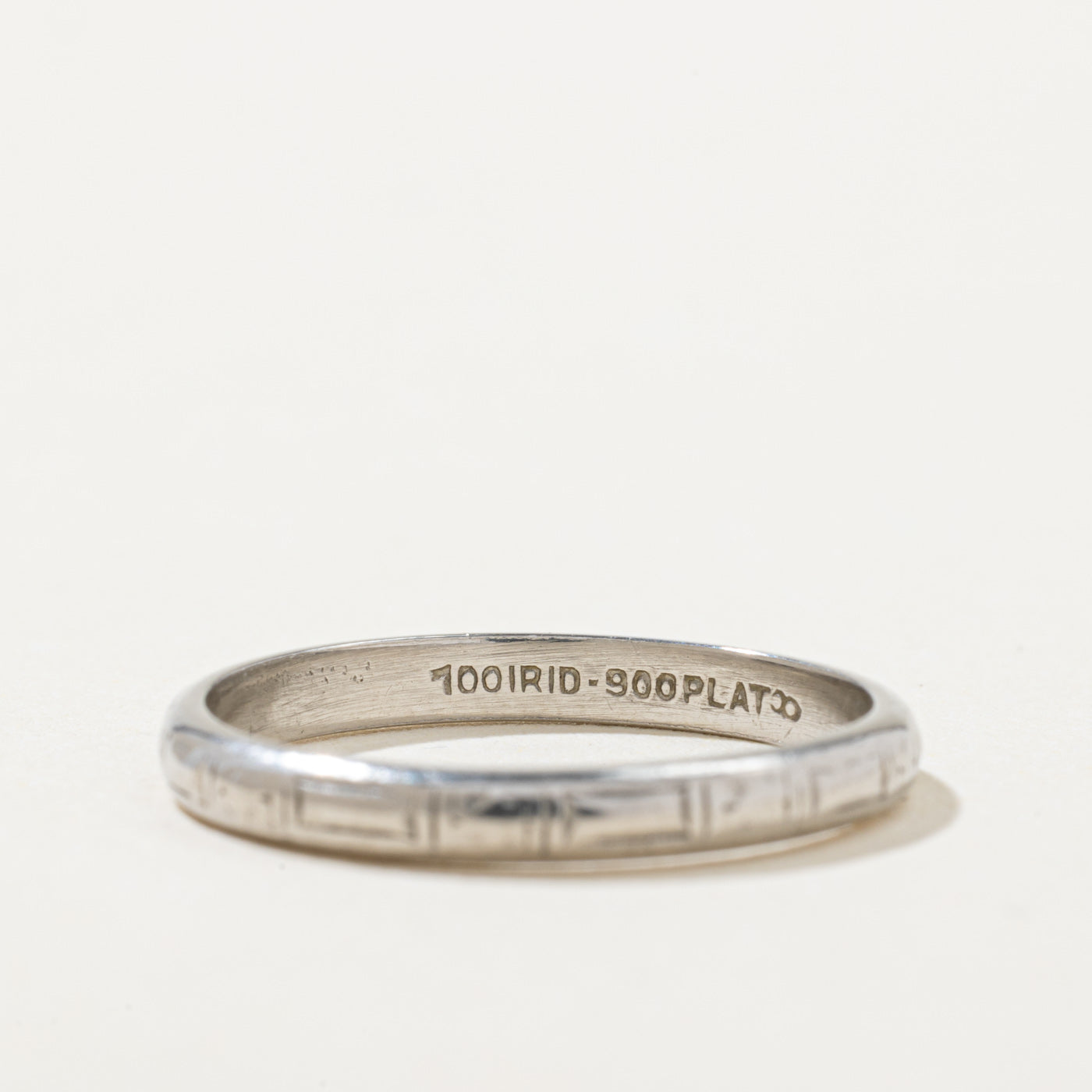 900 Platinum Band | 2.35mm | SZ 6.5