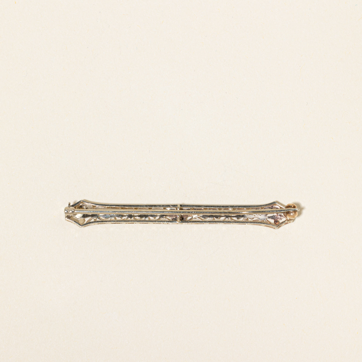 Antique Old European Cut Diamond Brooch | 0.06ct