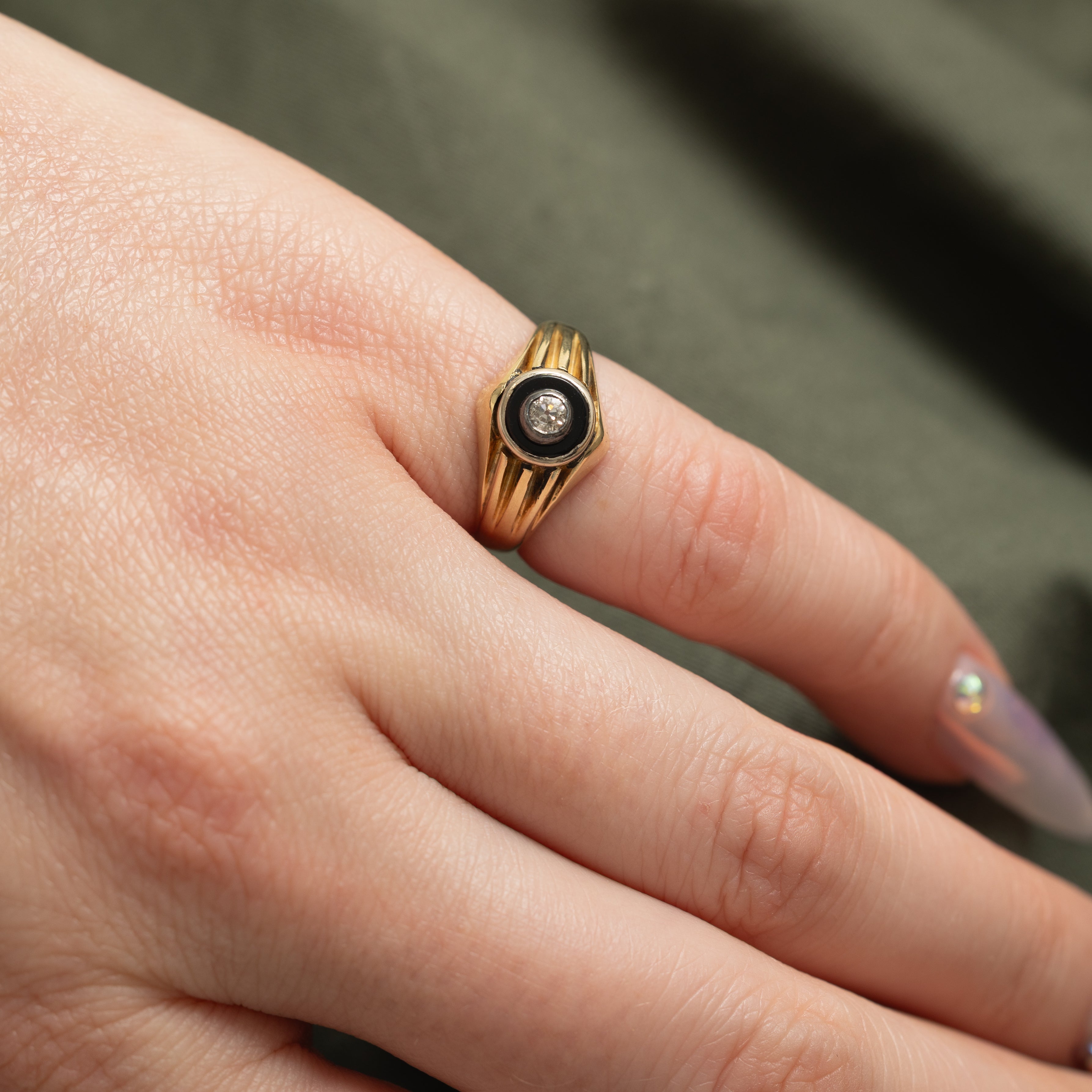 Bague en or 14 carats 9158-24