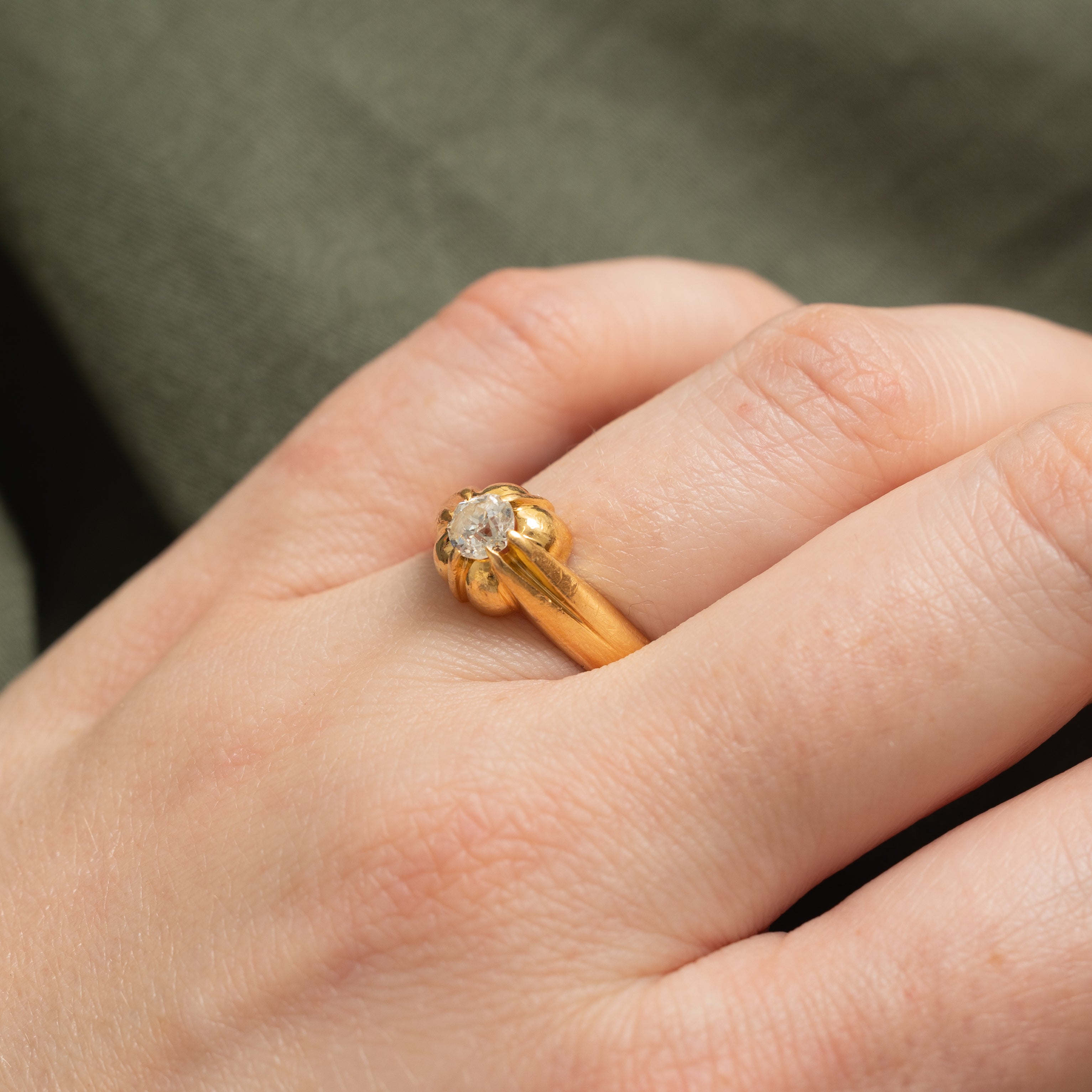 ***PRIX*** Bague en or 18 carats 9158-34