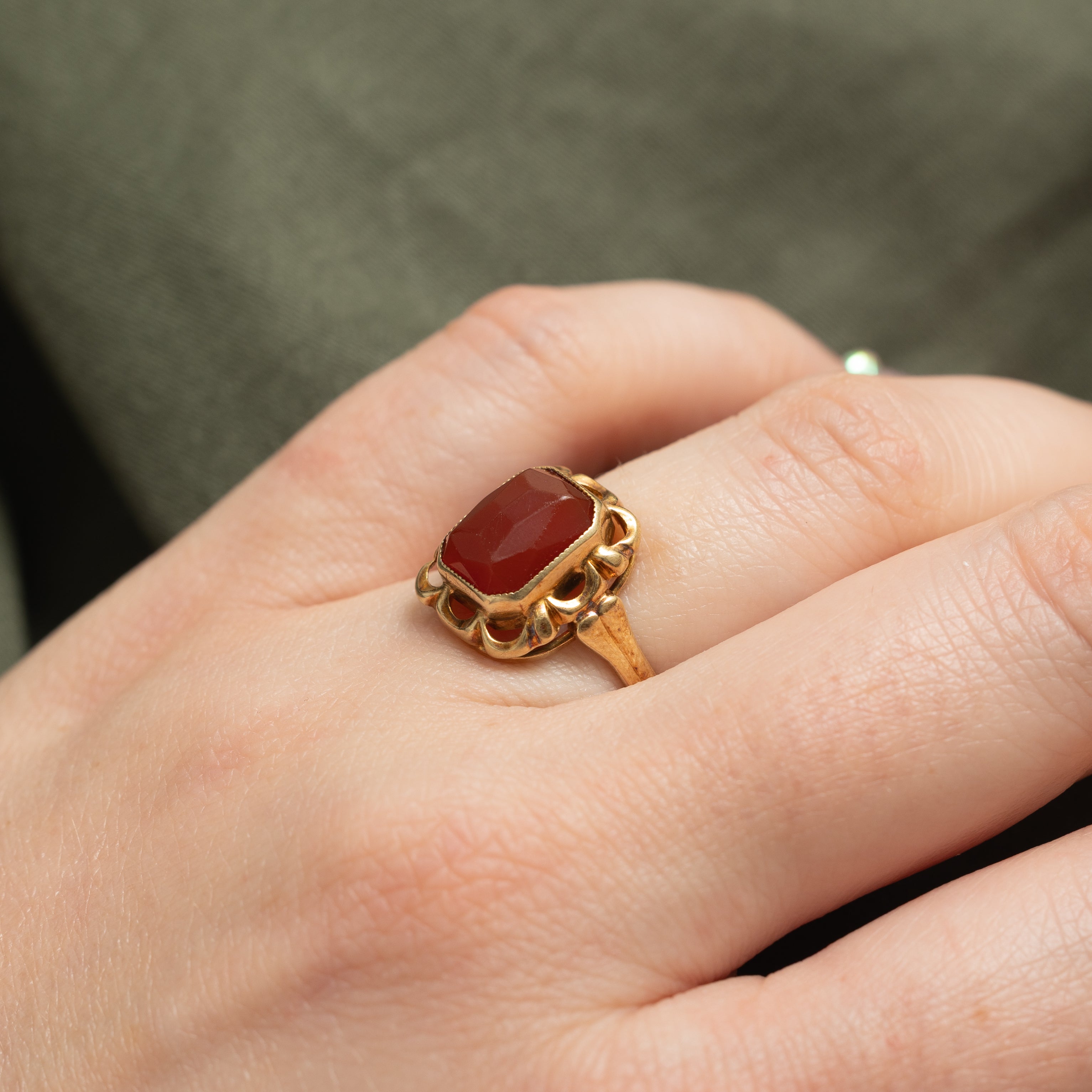 Bague en or 14 carats 9158-35