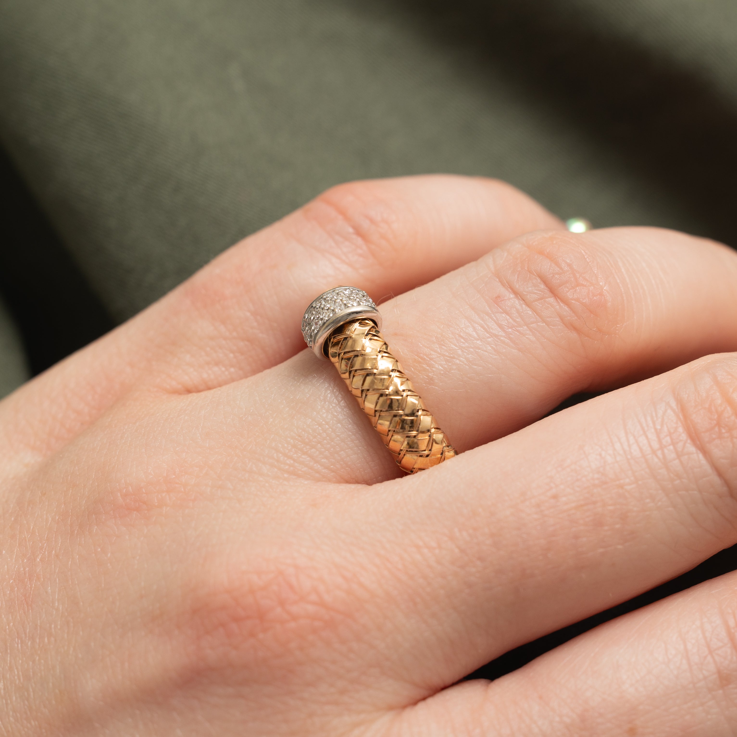 Bague en or 18 carats 9158-56
