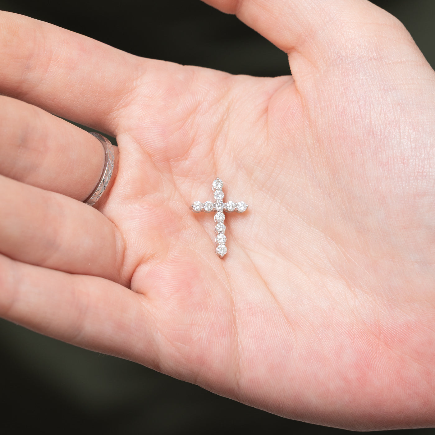 Diamond Cross Pendant | 0.50ctw