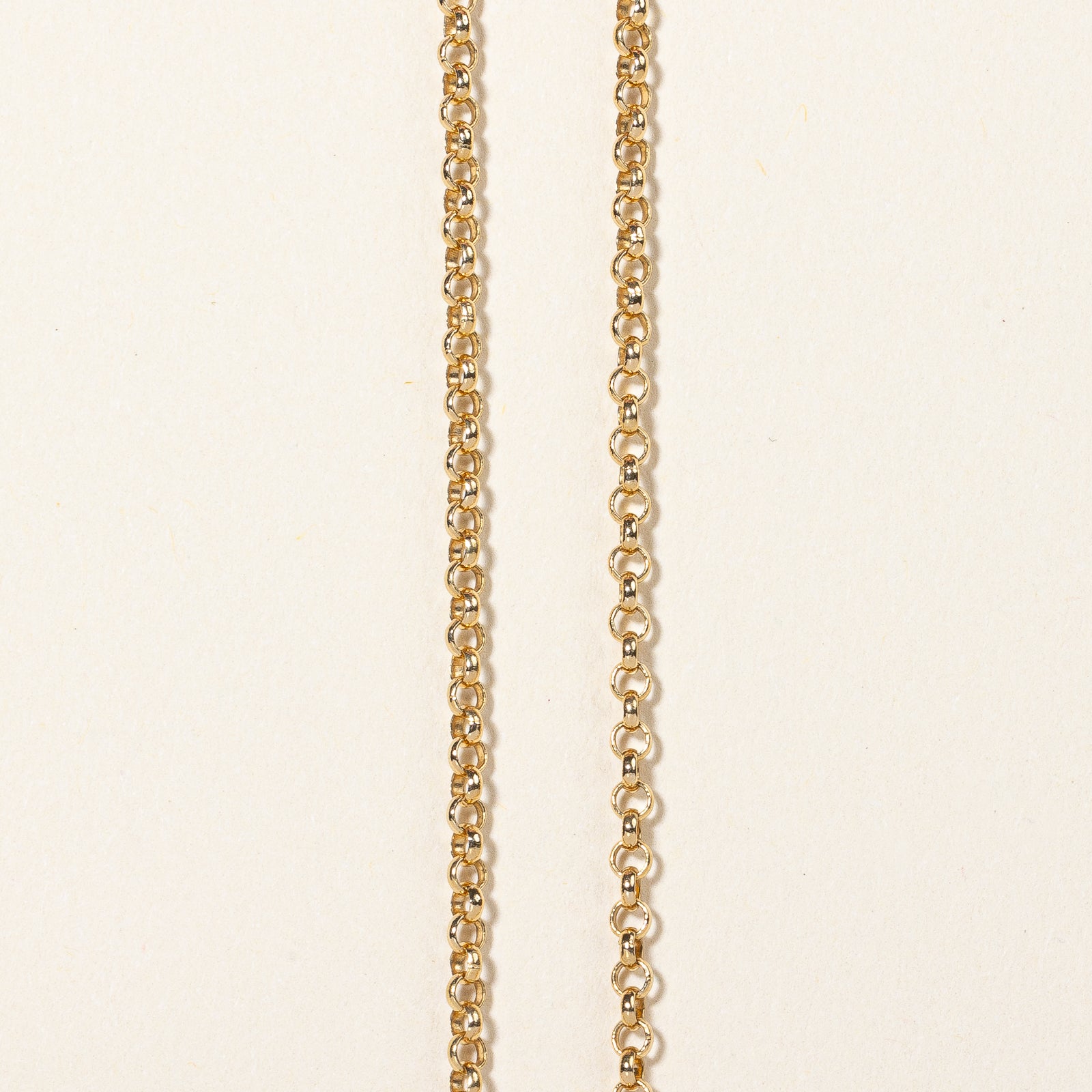 Italian 18k Yellow Gold Dolphin Necklace | 16" |