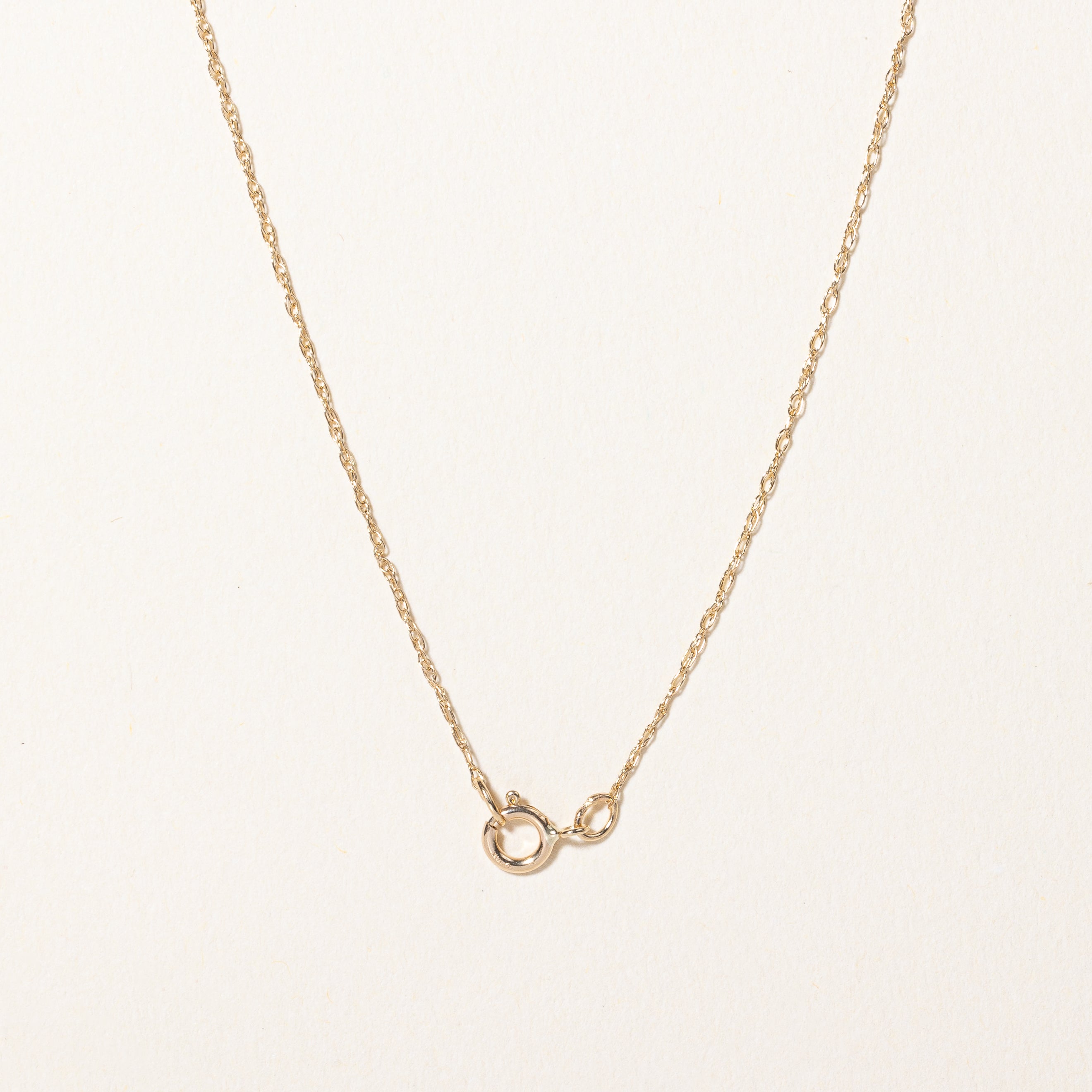 Sapphire & Diamond Pendant Necklace | 0.75ctw, 0.024ctw | 18" |