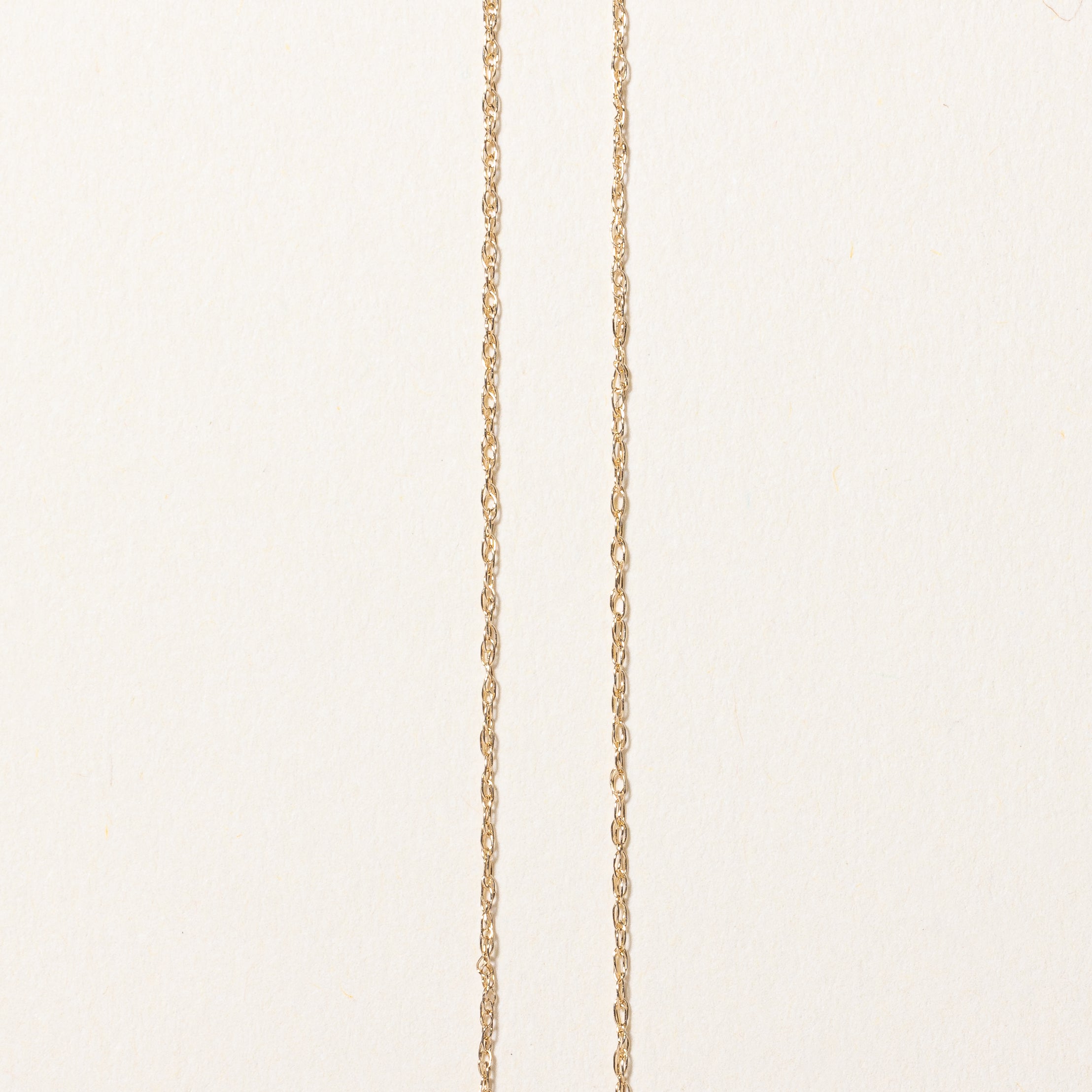 Sapphire & Diamond Pendant Necklace | 0.75ctw, 0.024ctw | 18" |