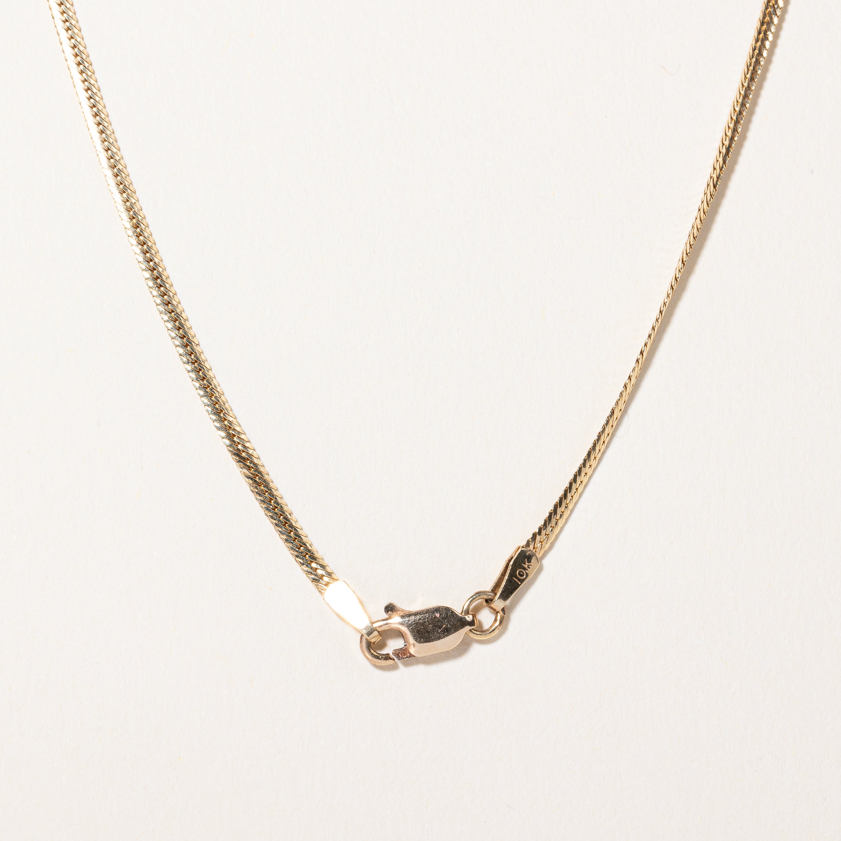 Sapphire & Diamond Scoop Pendant Necklace | 1.50ctw, 0.04ctw | 16" |