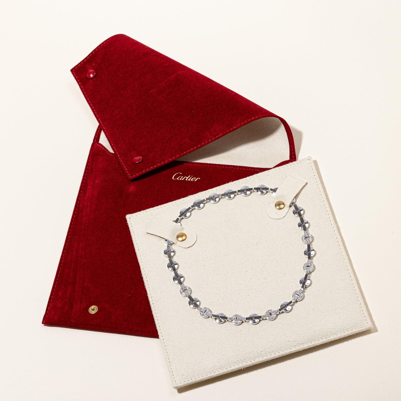 'Cartier' Himalaya Collection Diamond Necklace | 2.30ctw | 16" |