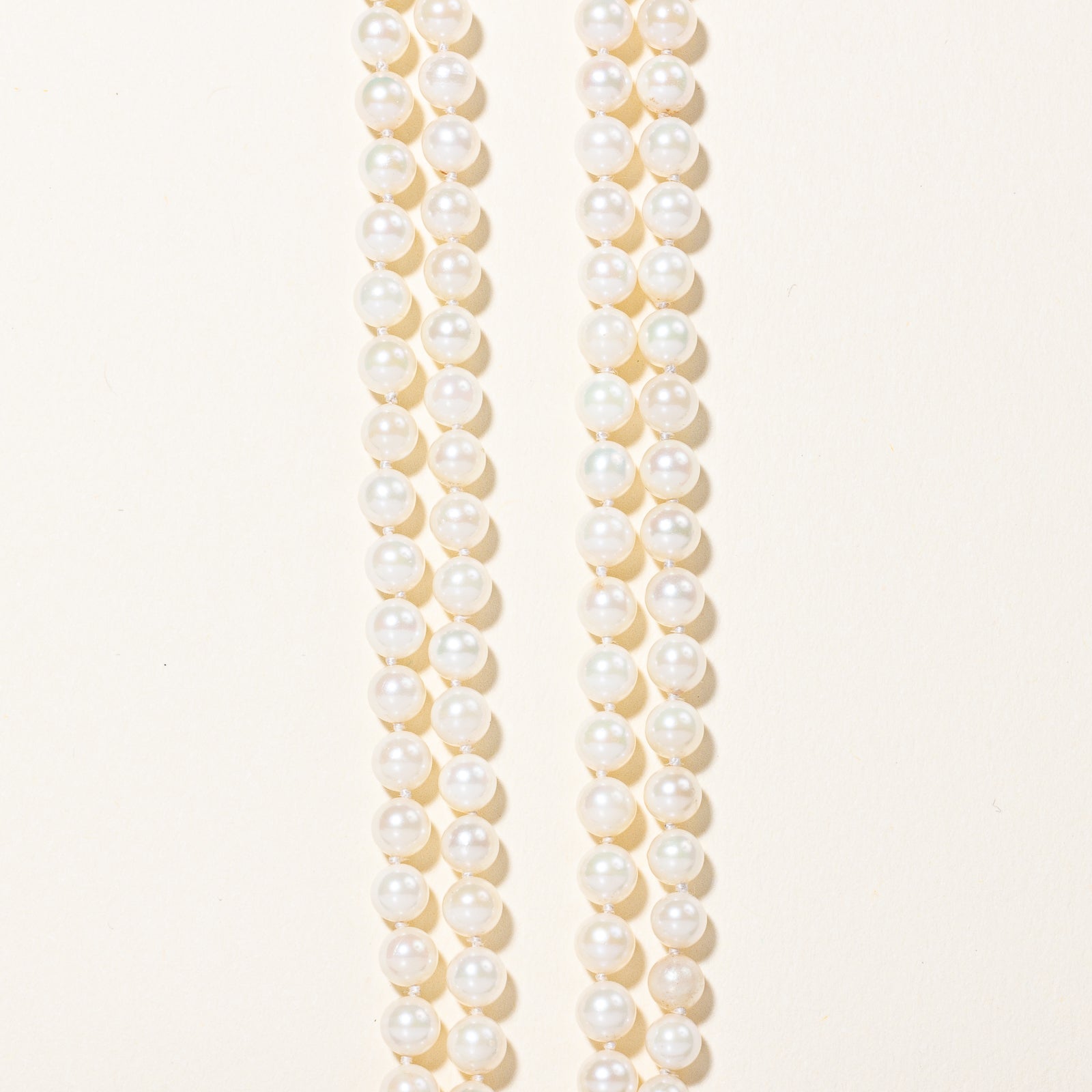 Pearl & Citrine Choker Necklace | 12.50ct | 15.5" |