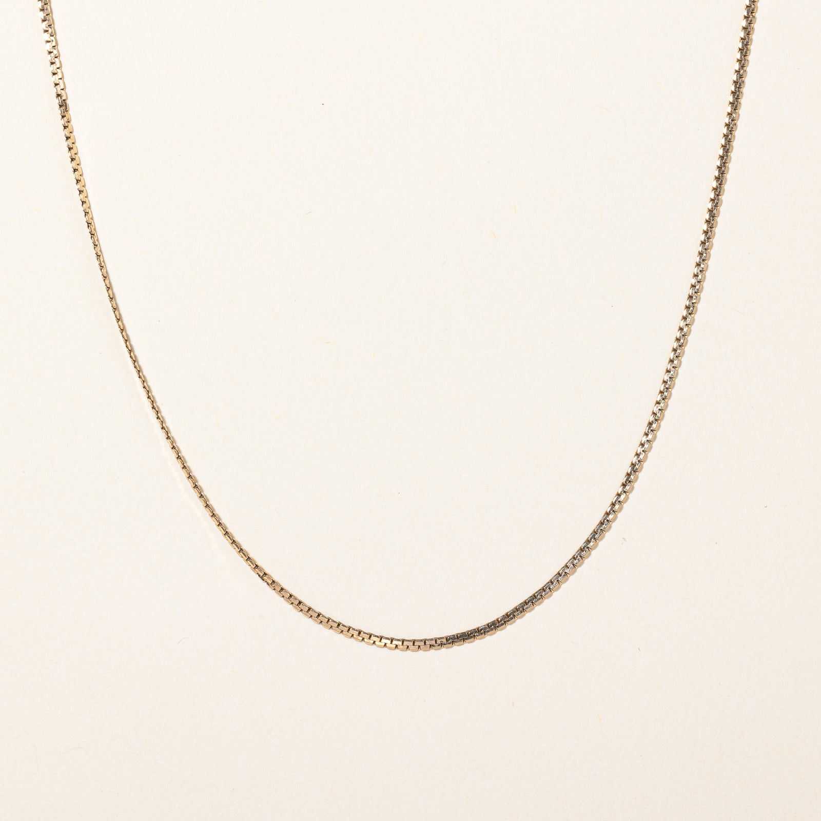 Yellow Gold S Link Chain | 20" |
