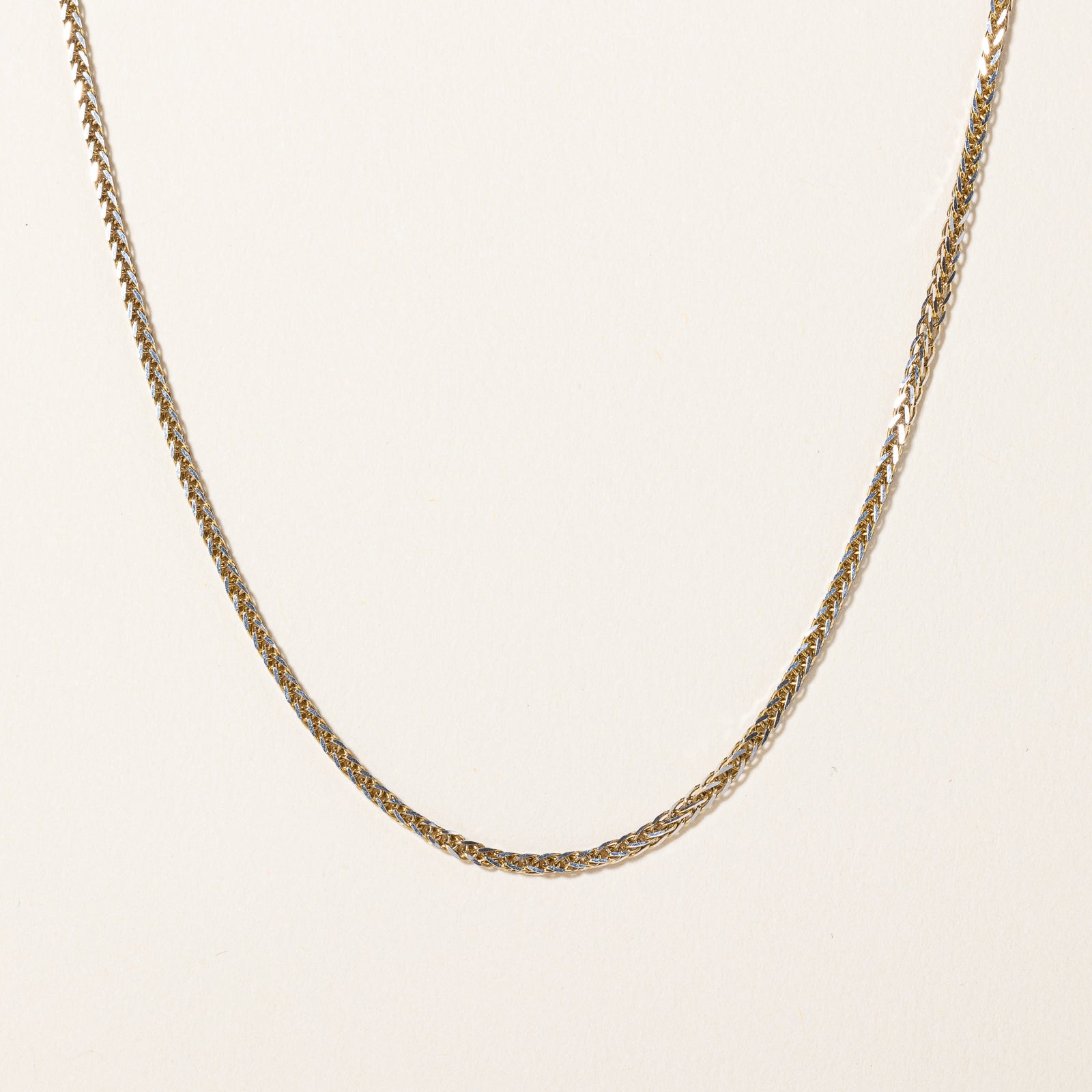Two Tone Birdcage Link Choker | 14" |