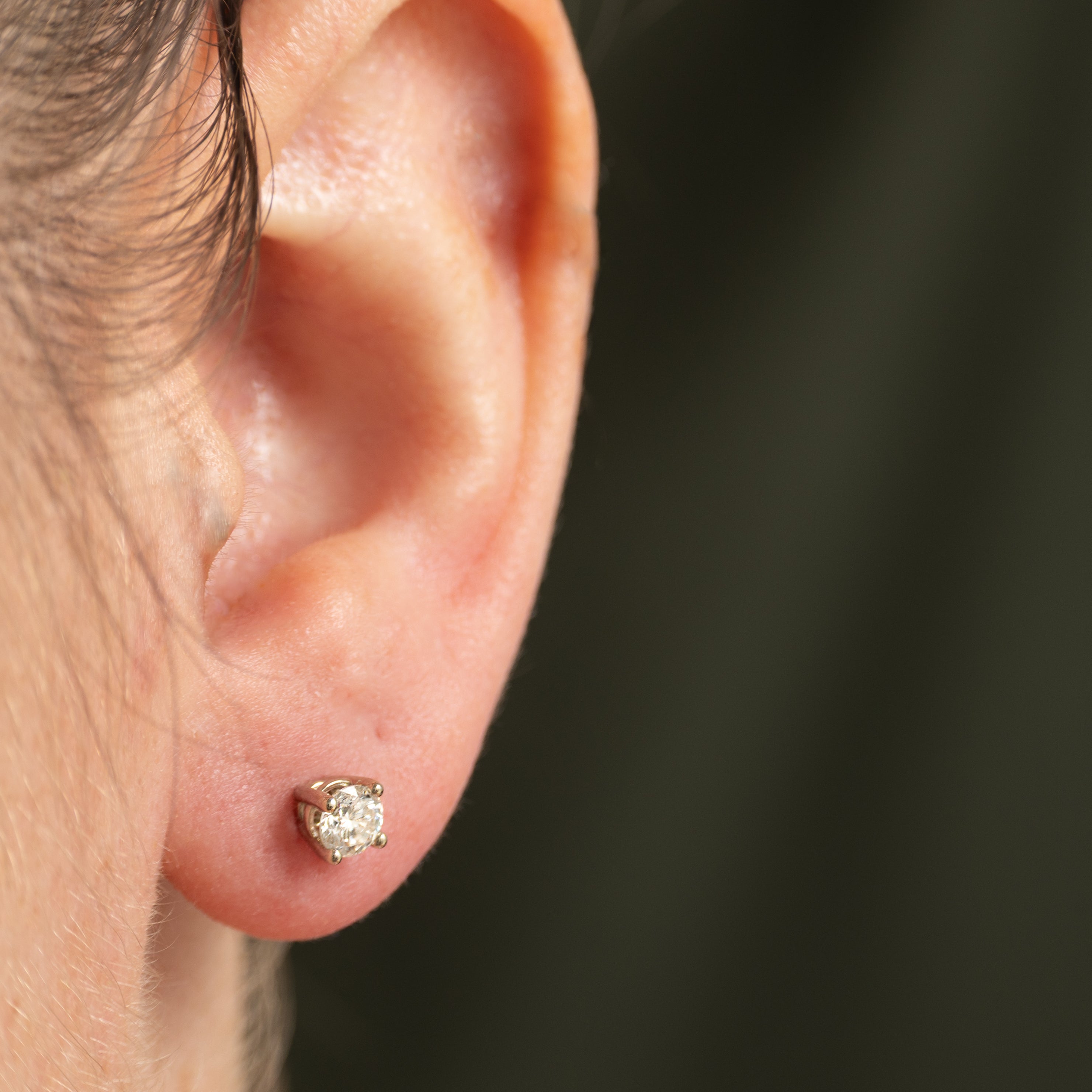 '100 Ways' White Gold Diamond Stud Earrings | 0.59ctw