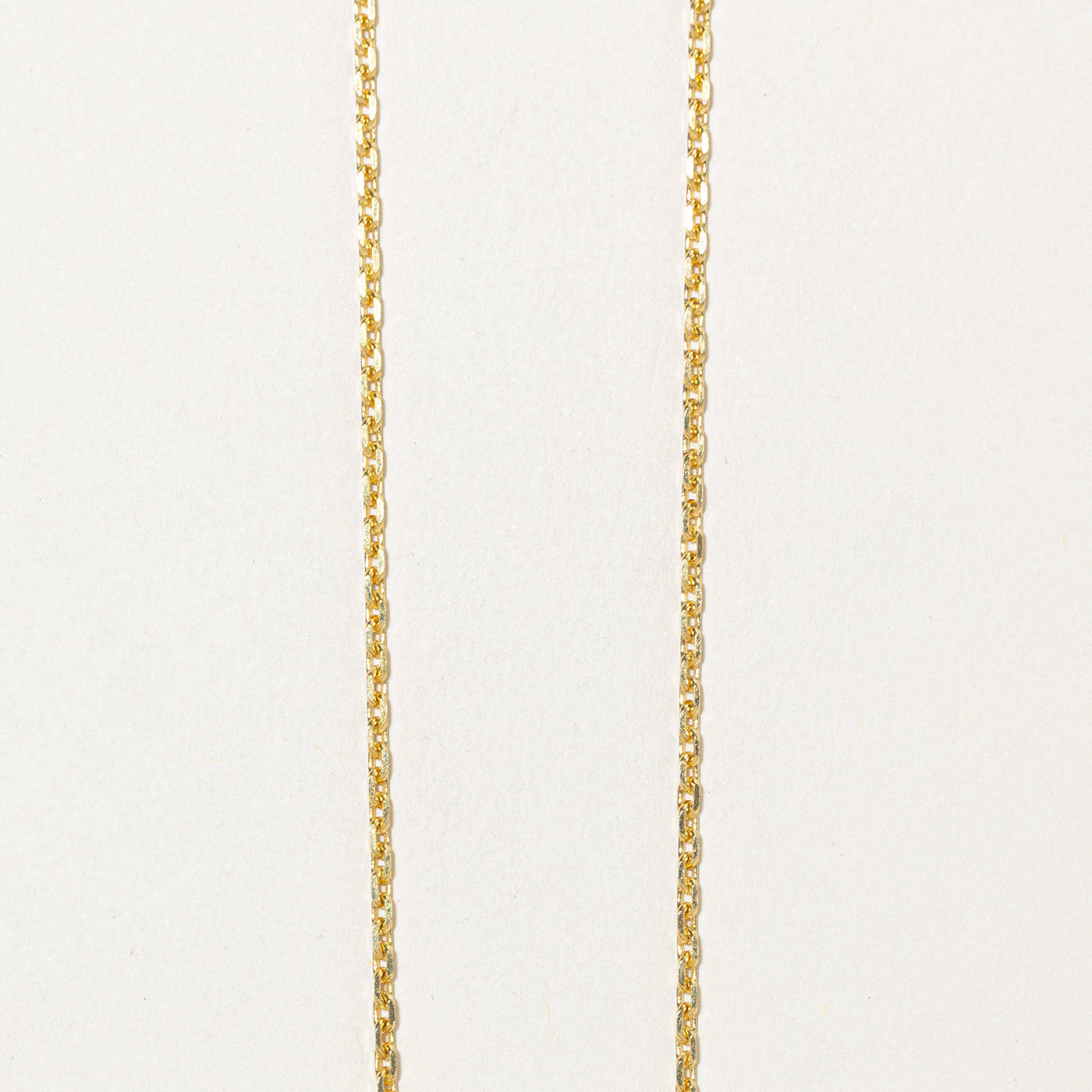 10k Yellow Gold Cable Link Chain | 23"