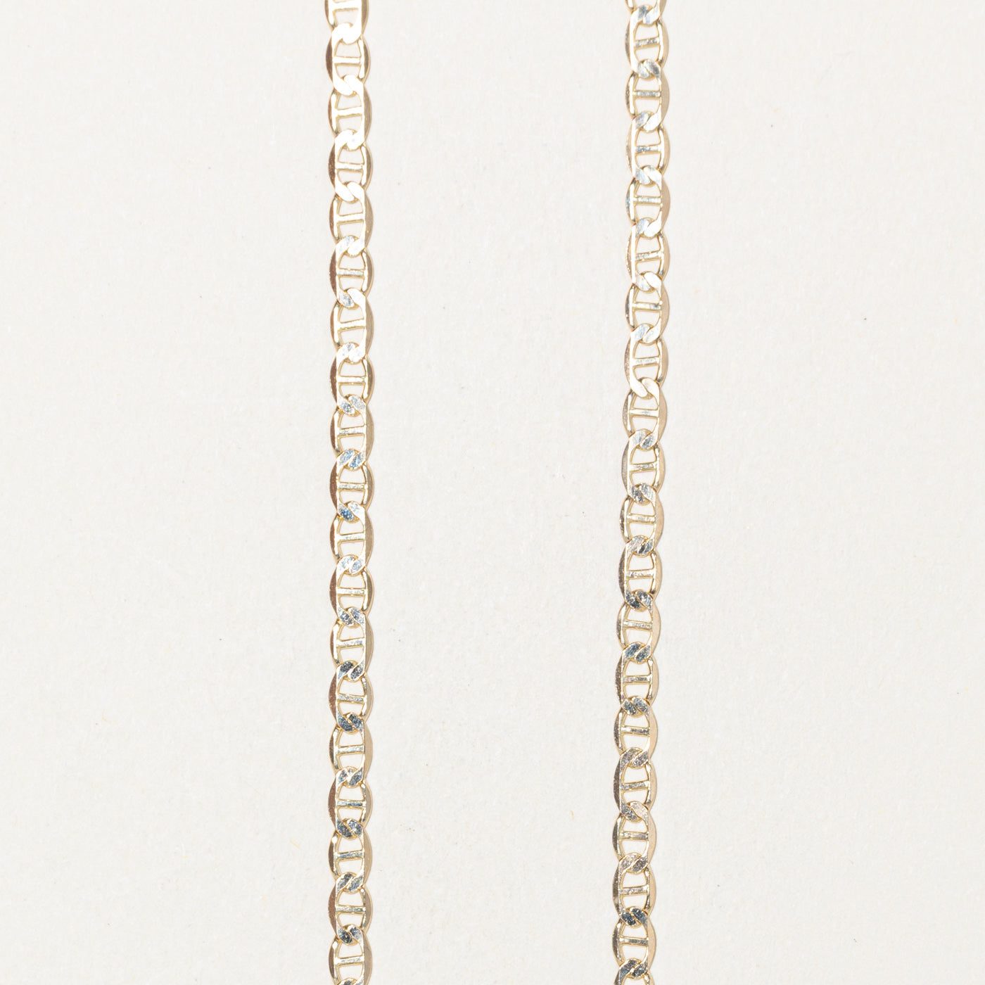 10k Yellow Gold Anchor Chain | 22"