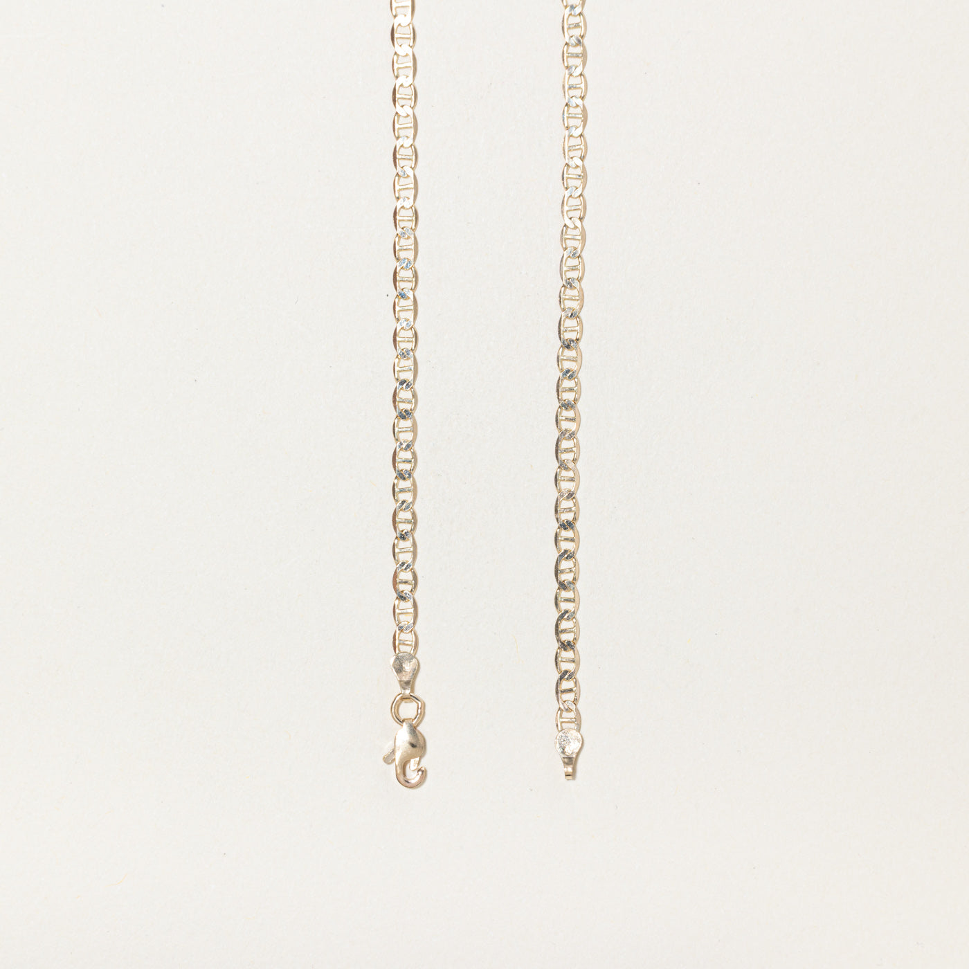10k Yellow Gold Anchor Chain | 22"