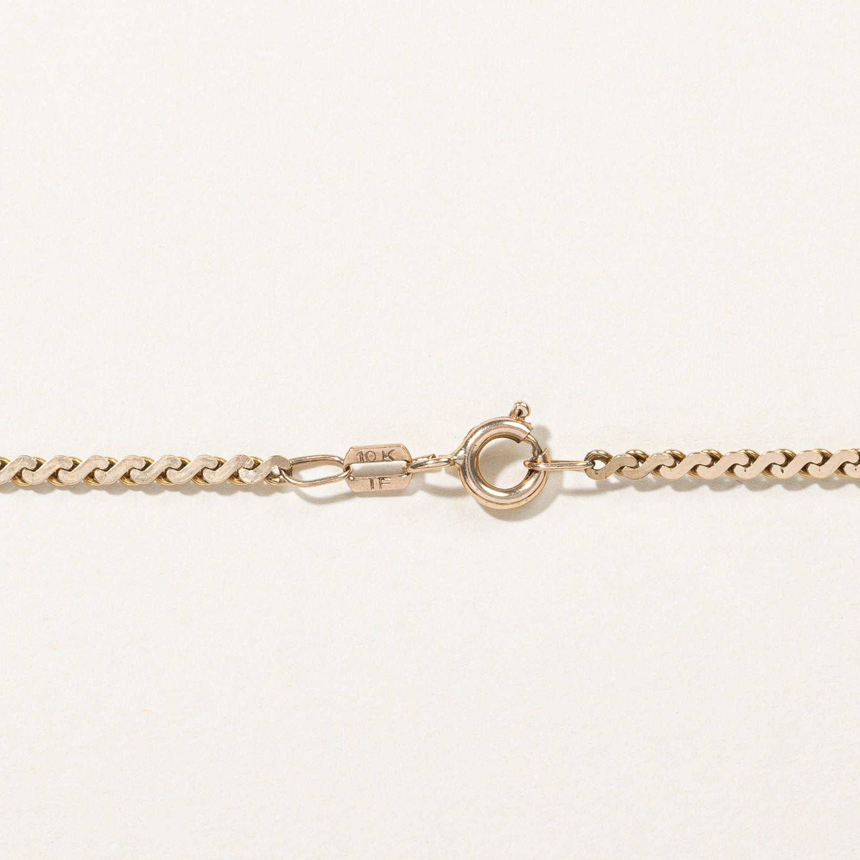 10k Yellow Gold S Link Chain | 22"|