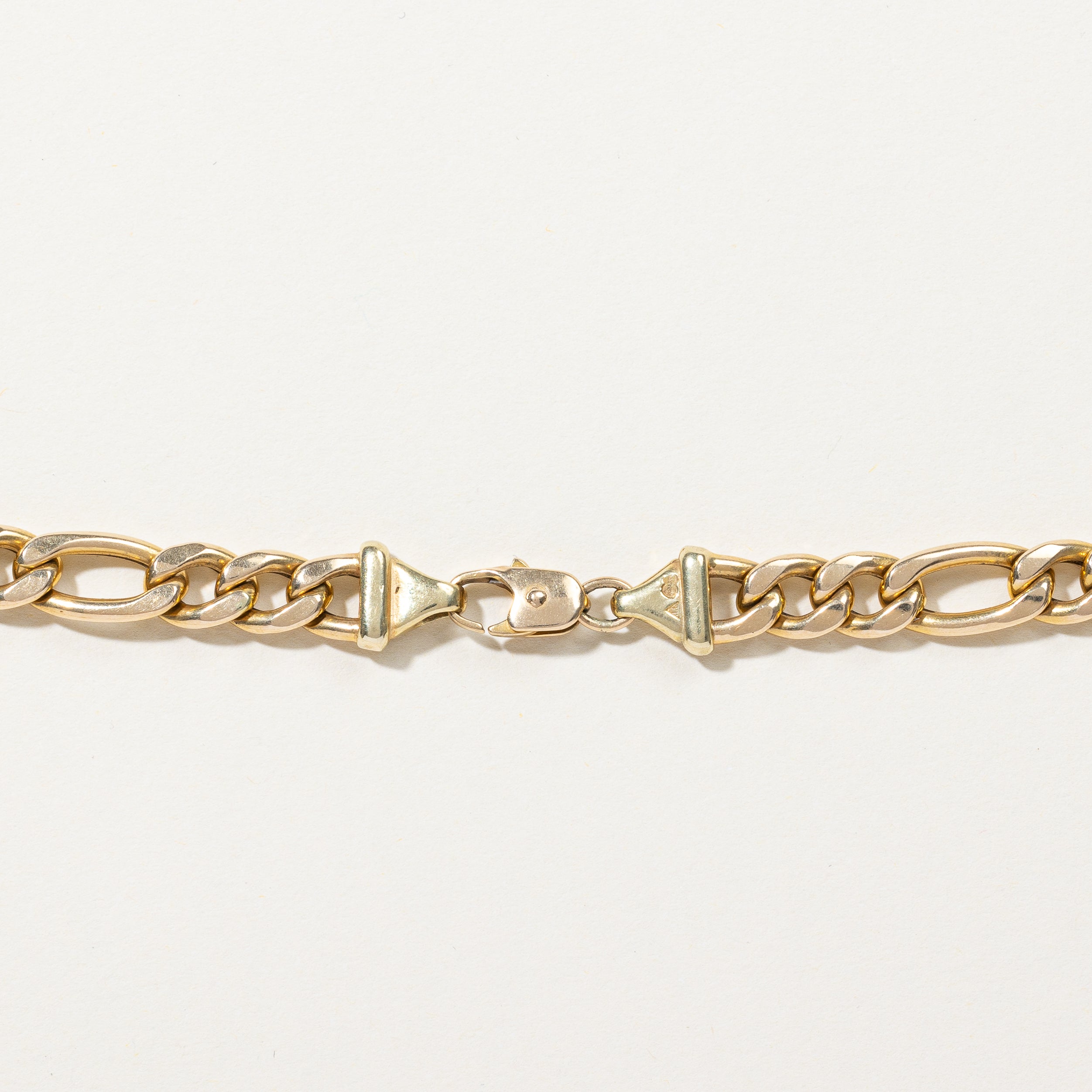 Chaîne Figaro en or jaune 14 carats | 20" | 
