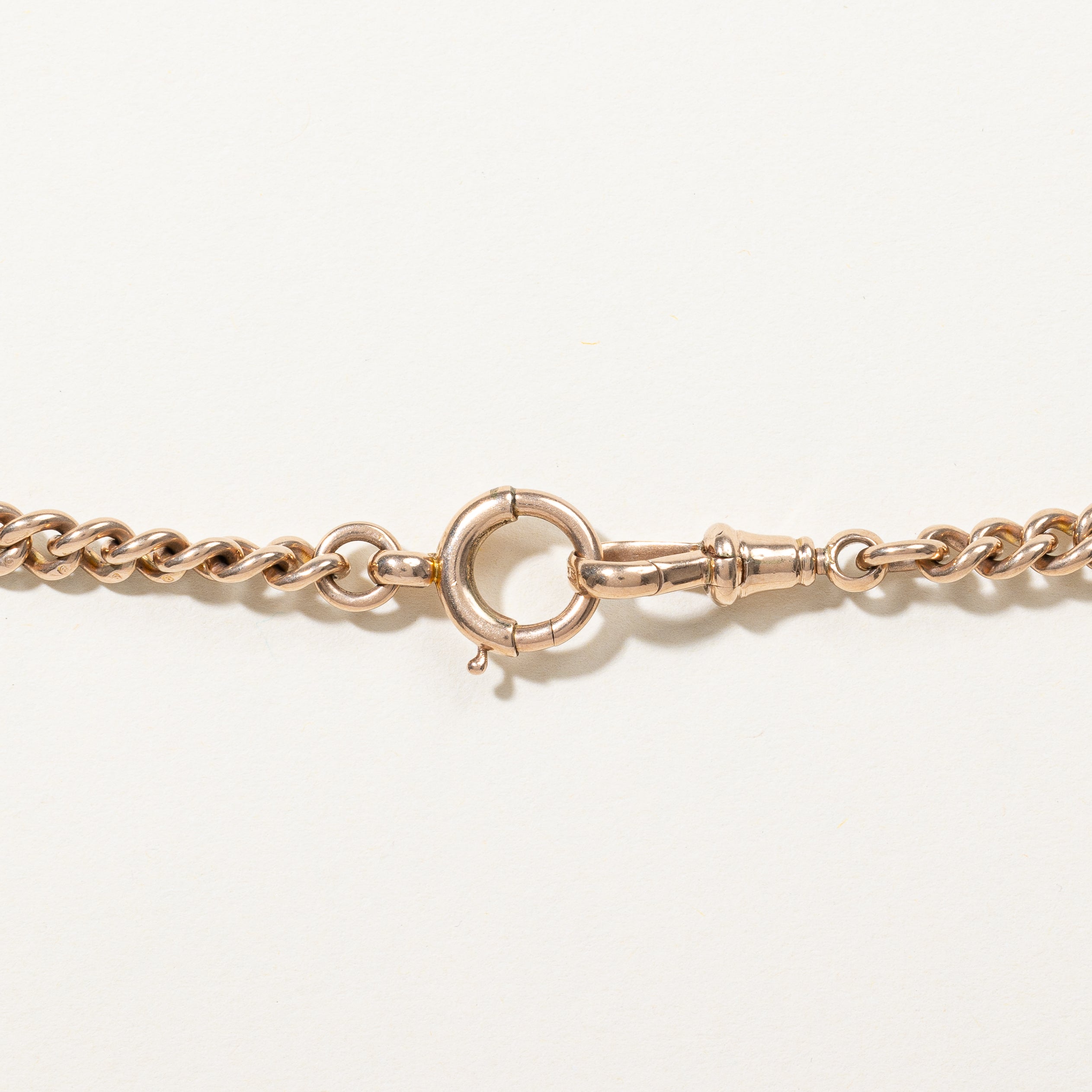 9k Yellow Gold Watch Chain | 15" |