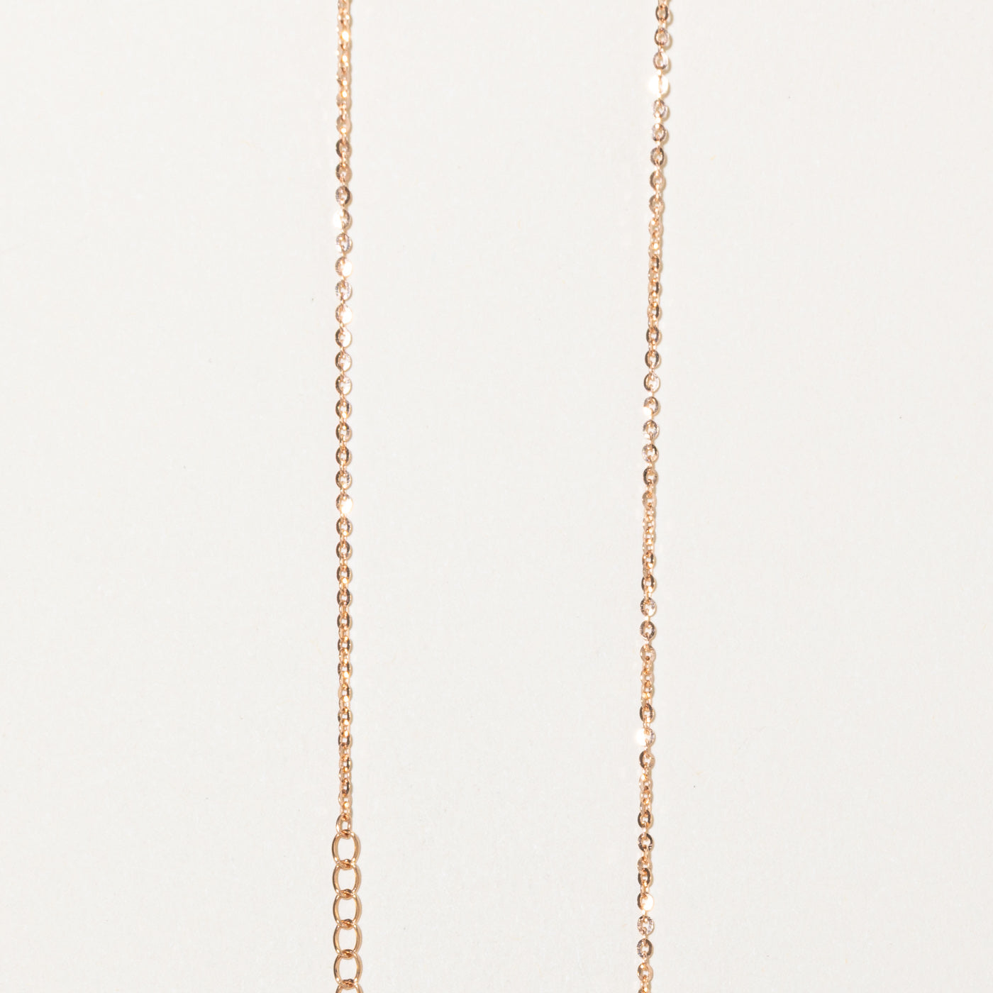 18k Rose Gold Cloverleaf Pendant Necklace | 17"