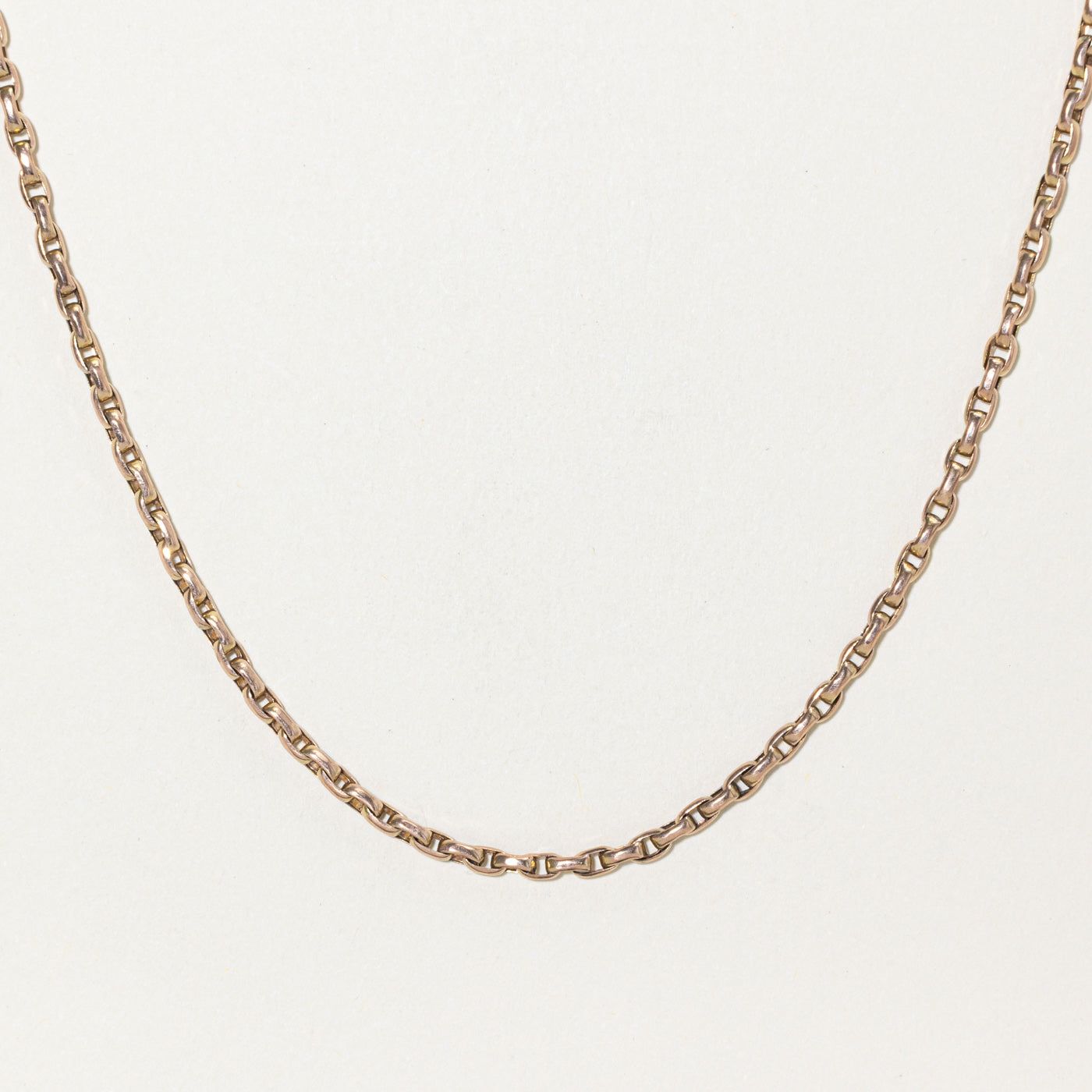 10k Yellow Gold Rolo Chain Necklace | 19"