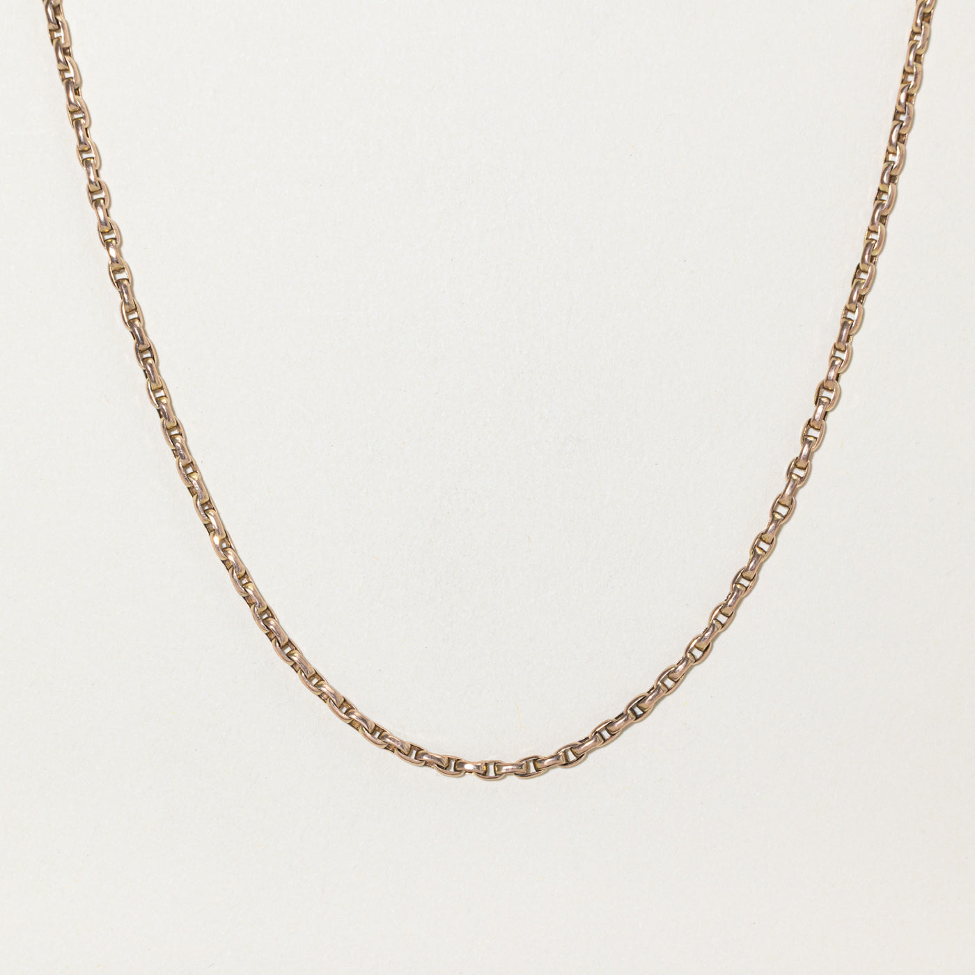 10k Yellow Gold Rolo Chain Necklace | 19"