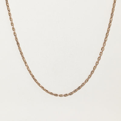 10k Yellow Gold Rolo Chain Necklace | 19