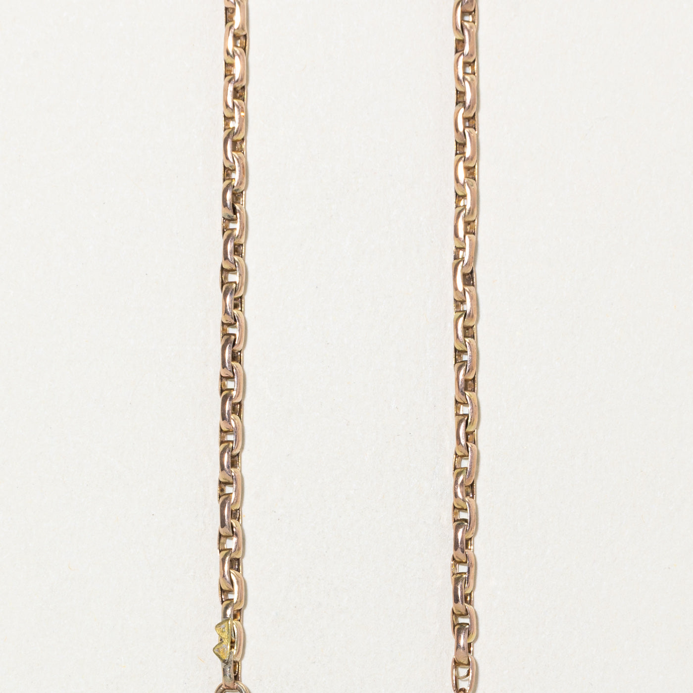 10k Yellow Gold Rolo Chain Necklace | 19"